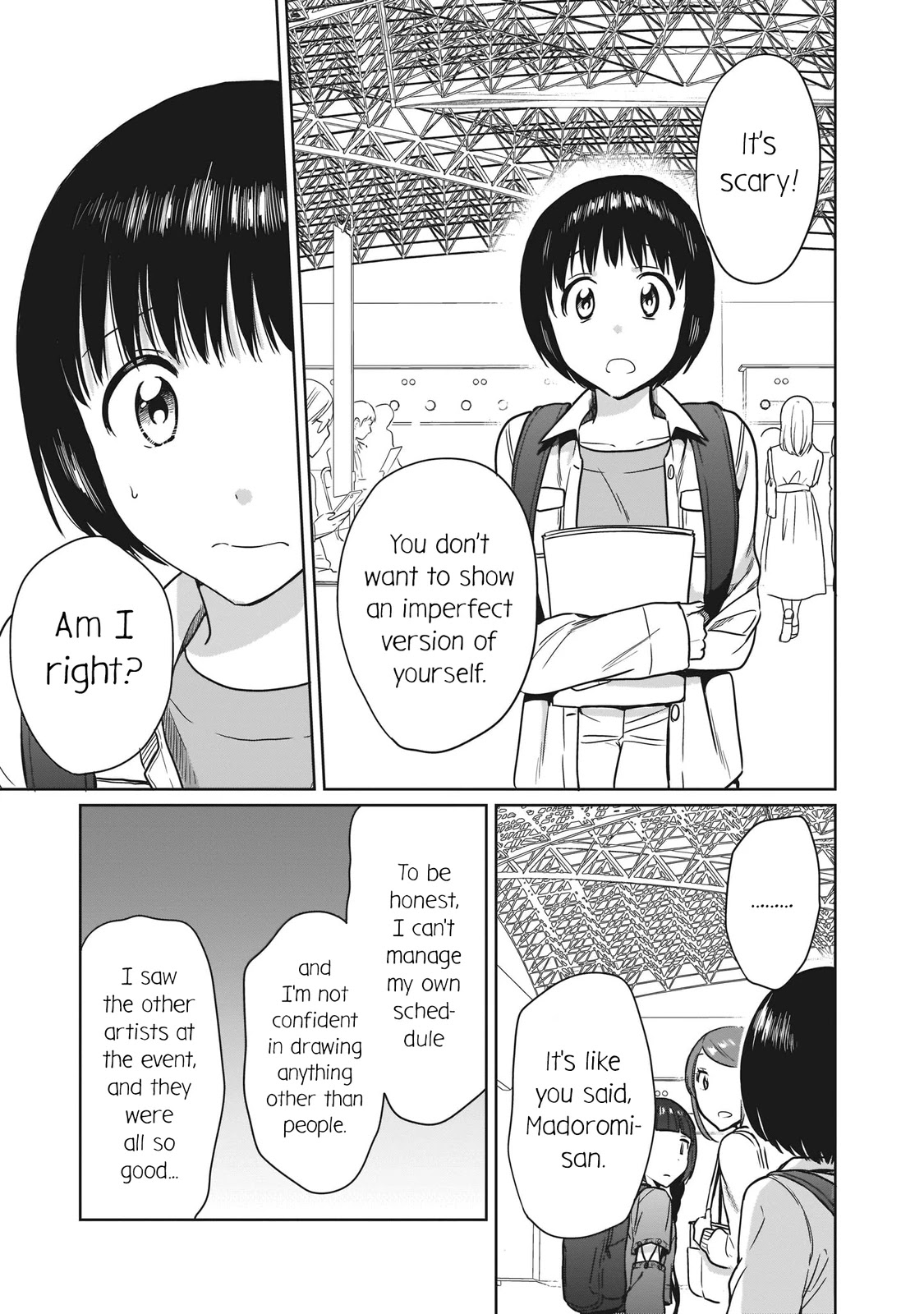 Kami eshi JK to OL fujoshi Chapter 18 page 19 - Chapter 18: I was so hopeless that the tears... just wouldn't stop flowing.