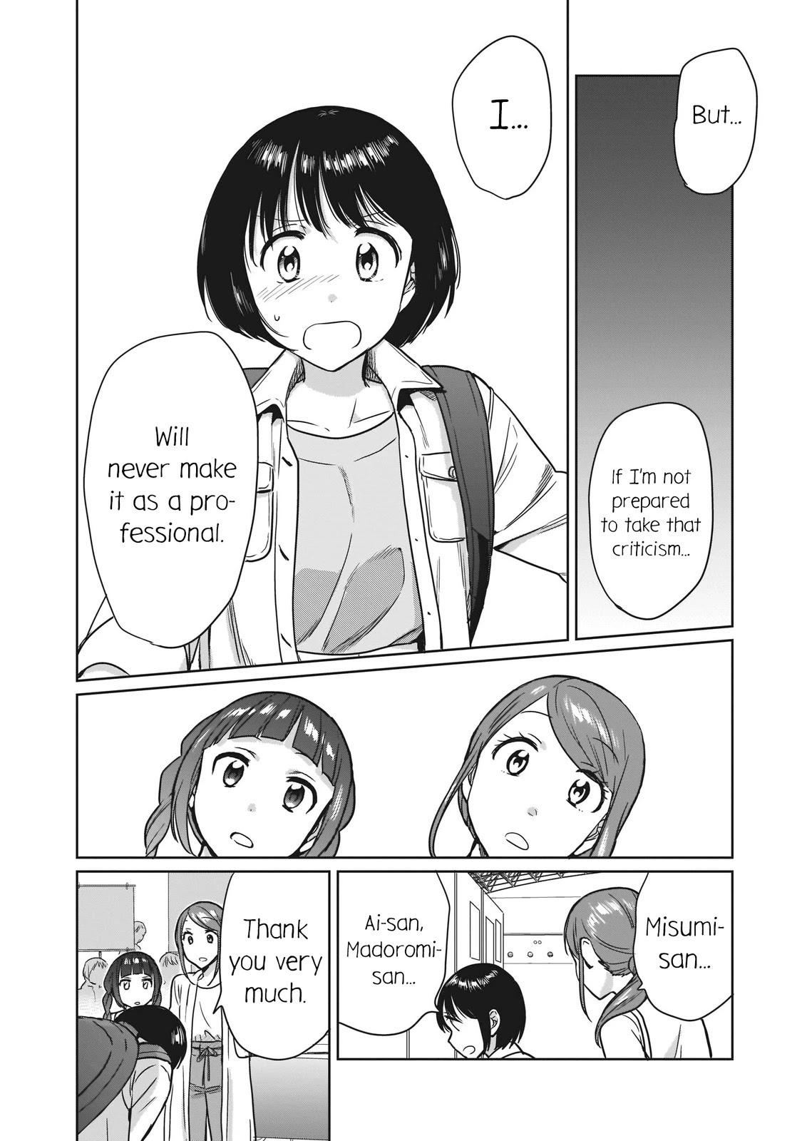 Kami eshi JK to OL fujoshi Chapter 18 page 22 - Chapter 18: I was so hopeless that the tears... just wouldn't stop flowing.