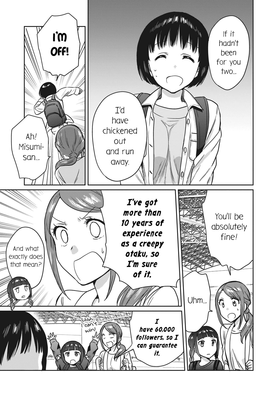 Kami eshi JK to OL fujoshi Chapter 18 page 23 - Chapter 18: I was so hopeless that the tears... just wouldn't stop flowing.