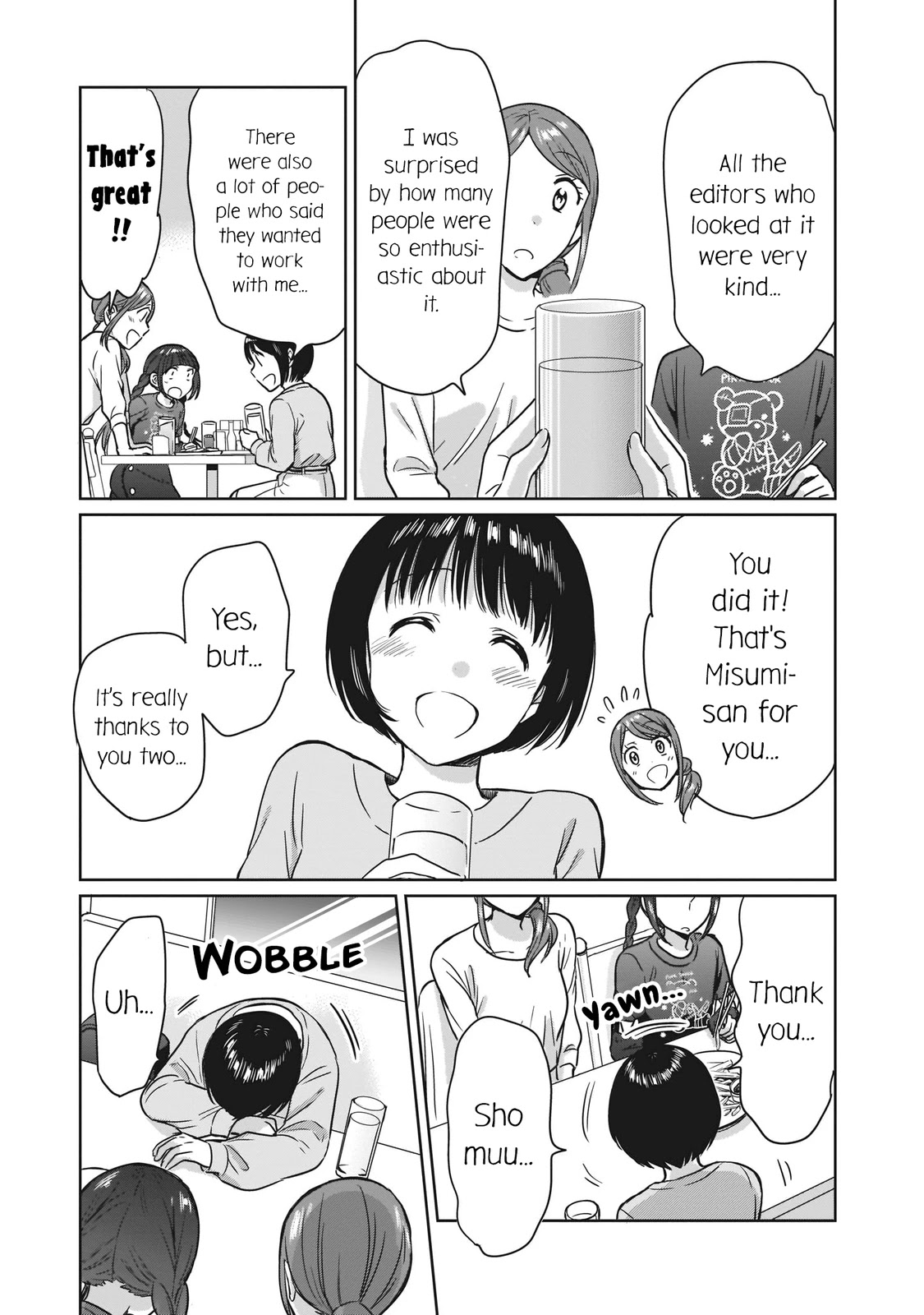 Kami eshi JK to OL fujoshi Chapter 18 page 27 - Chapter 18: I was so hopeless that the tears... just wouldn't stop flowing.
