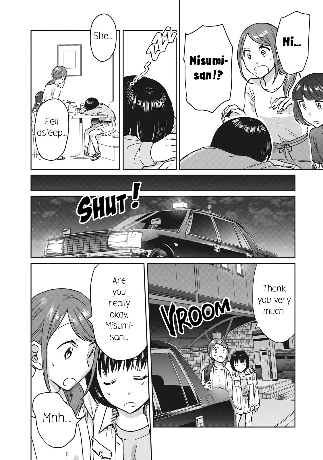 Kami eshi JK to OL fujoshi Chapter 18 page 28 - Chapter 18: I was so hopeless that the tears... just wouldn't stop flowing.