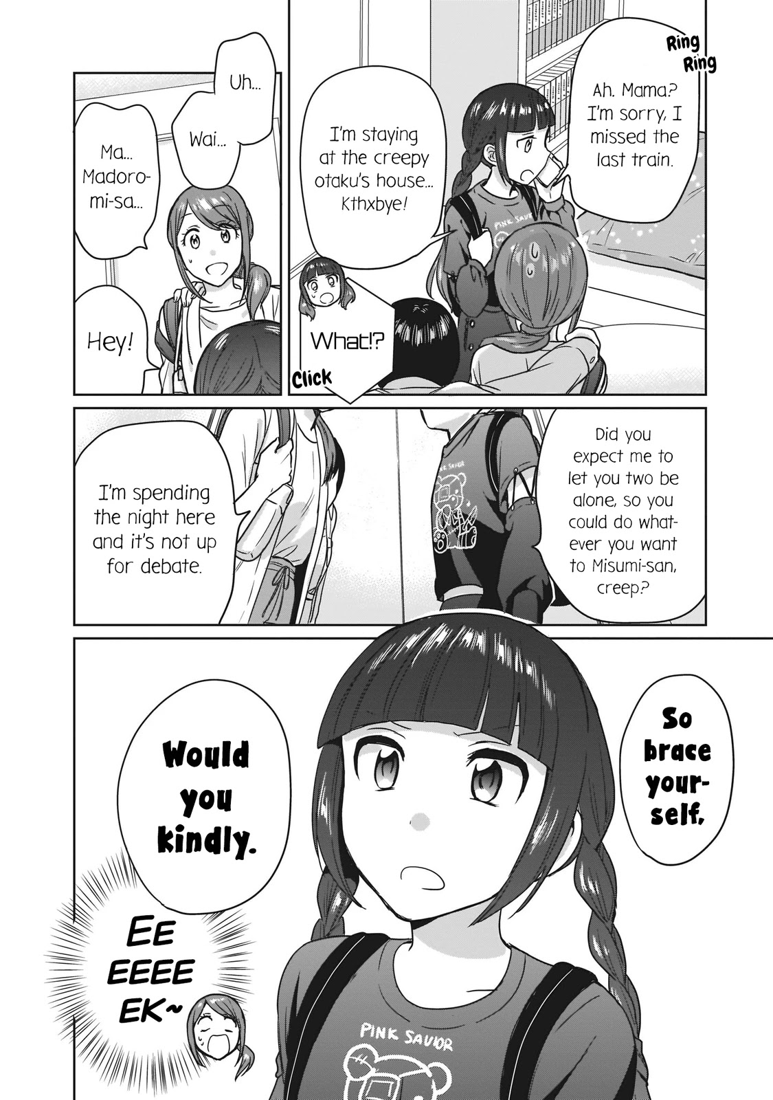 Kami eshi JK to OL fujoshi Chapter 18 page 30 - Chapter 18: I was so hopeless that the tears... just wouldn't stop flowing.