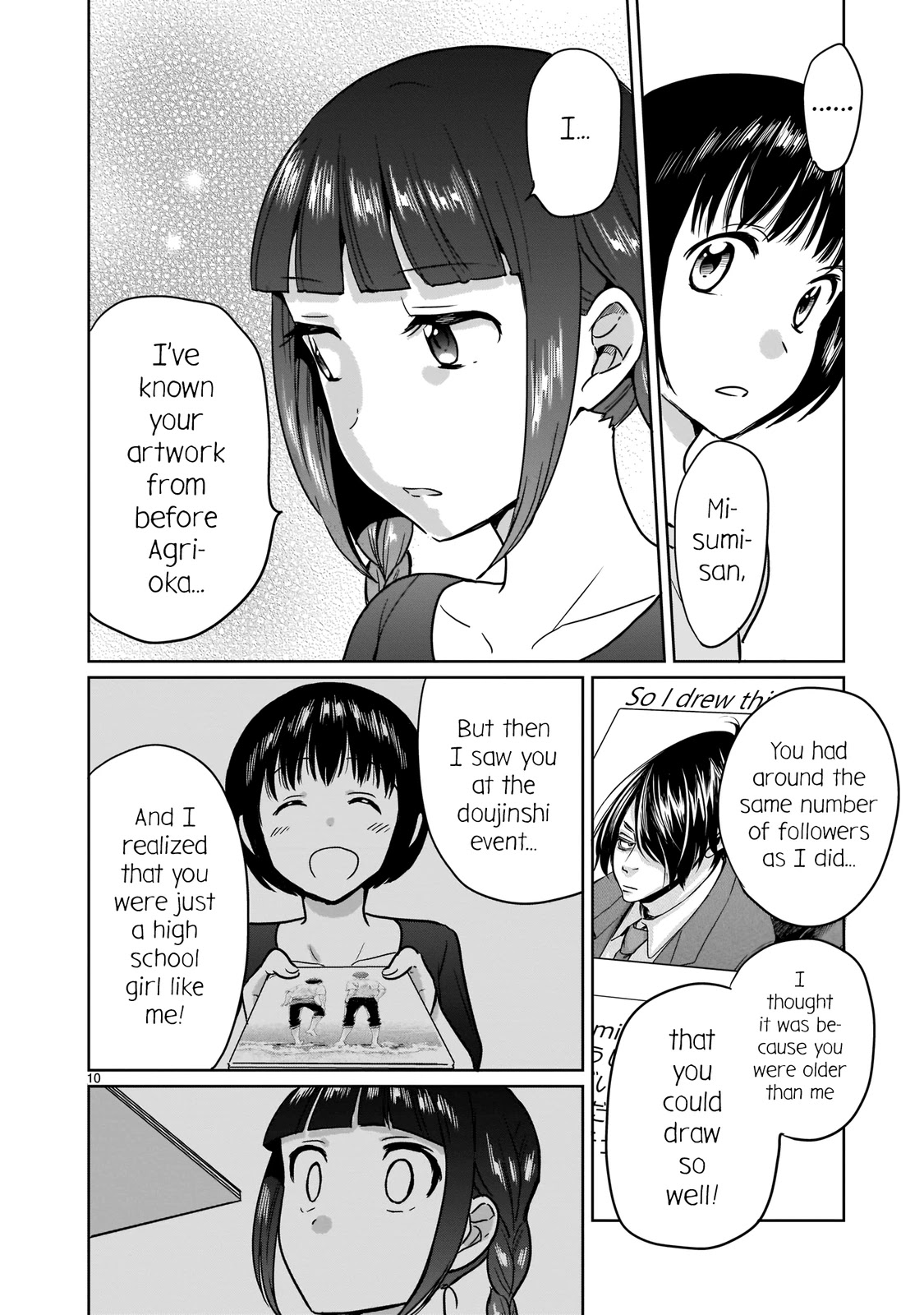 Kami eshi JK to OL fujoshi Chapter 19 page 10 - Chapter 19: I've decided to resist the fujoshi in my brain and fight against the gods!