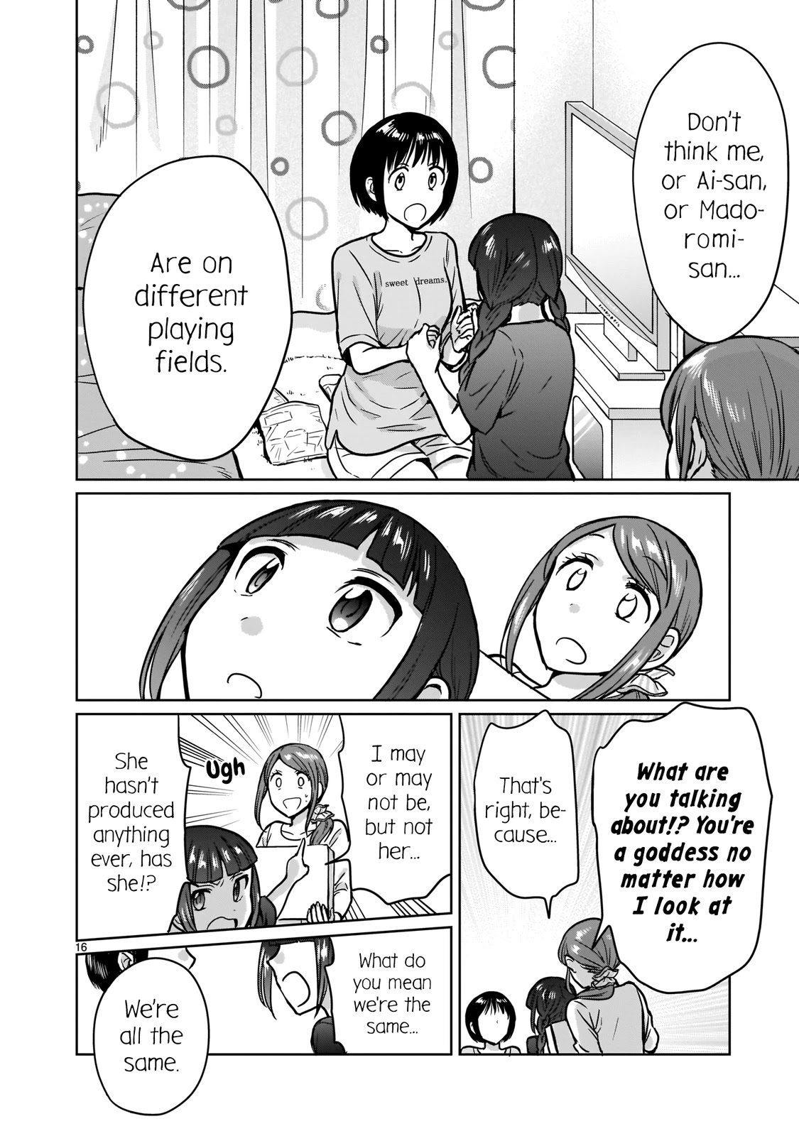 Kami eshi JK to OL fujoshi Chapter 19 page 16 - Chapter 19: I've decided to resist the fujoshi in my brain and fight against the gods!