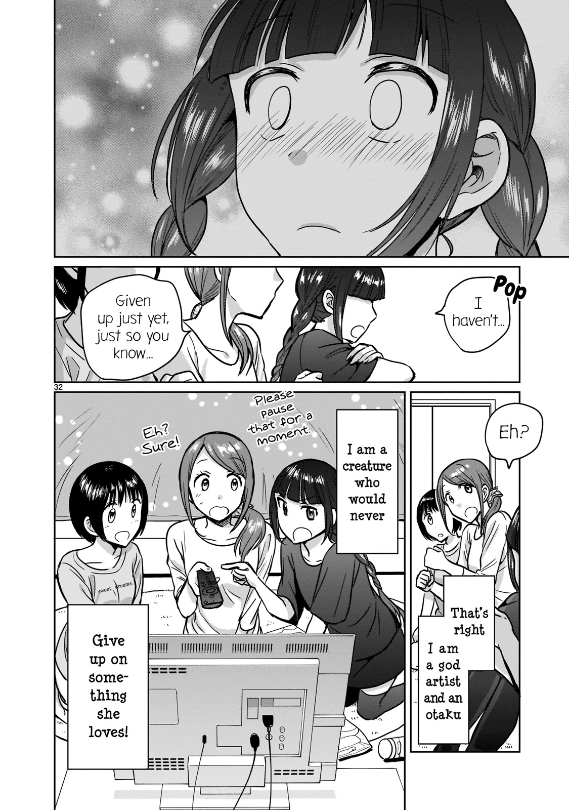 Kami eshi JK to OL fujoshi Chapter 19 page 32 - Chapter 19: I've decided to resist the fujoshi in my brain and fight against the gods!