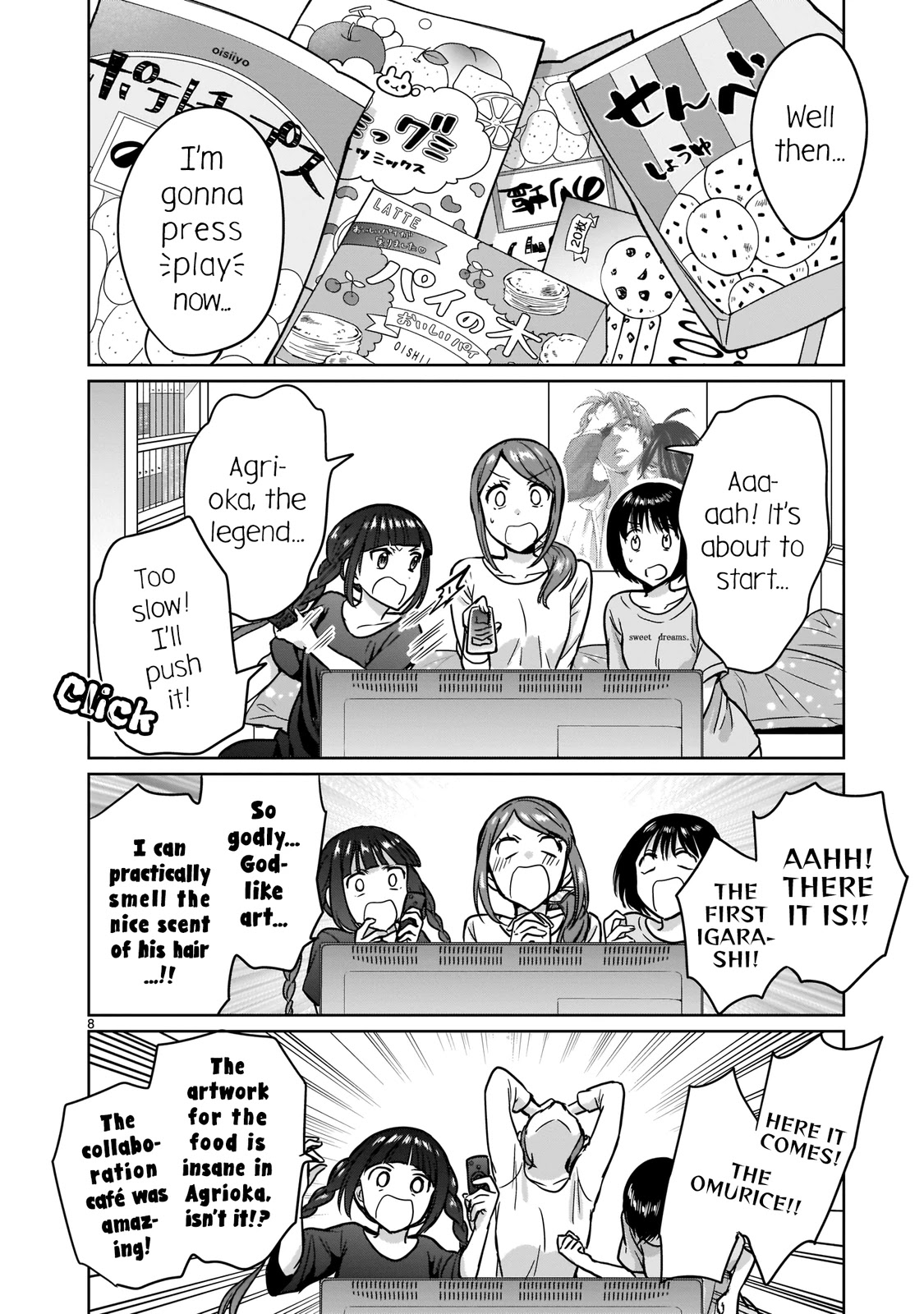 Kami eshi JK to OL fujoshi Chapter 19 page 8 - Chapter 19: I've decided to resist the fujoshi in my brain and fight against the gods!