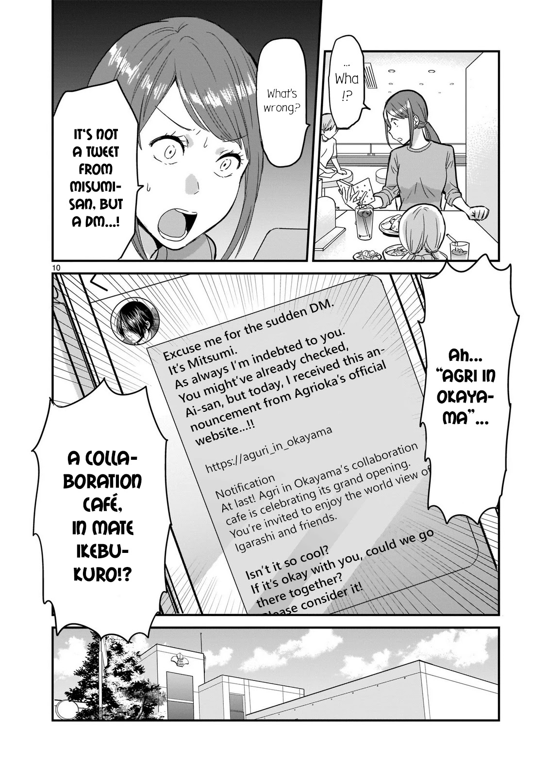 Kami eshi JK to OL fujoshi Chapter 2 page 10 - Chapter 2: Think a romantic relationship with a goddess will work?