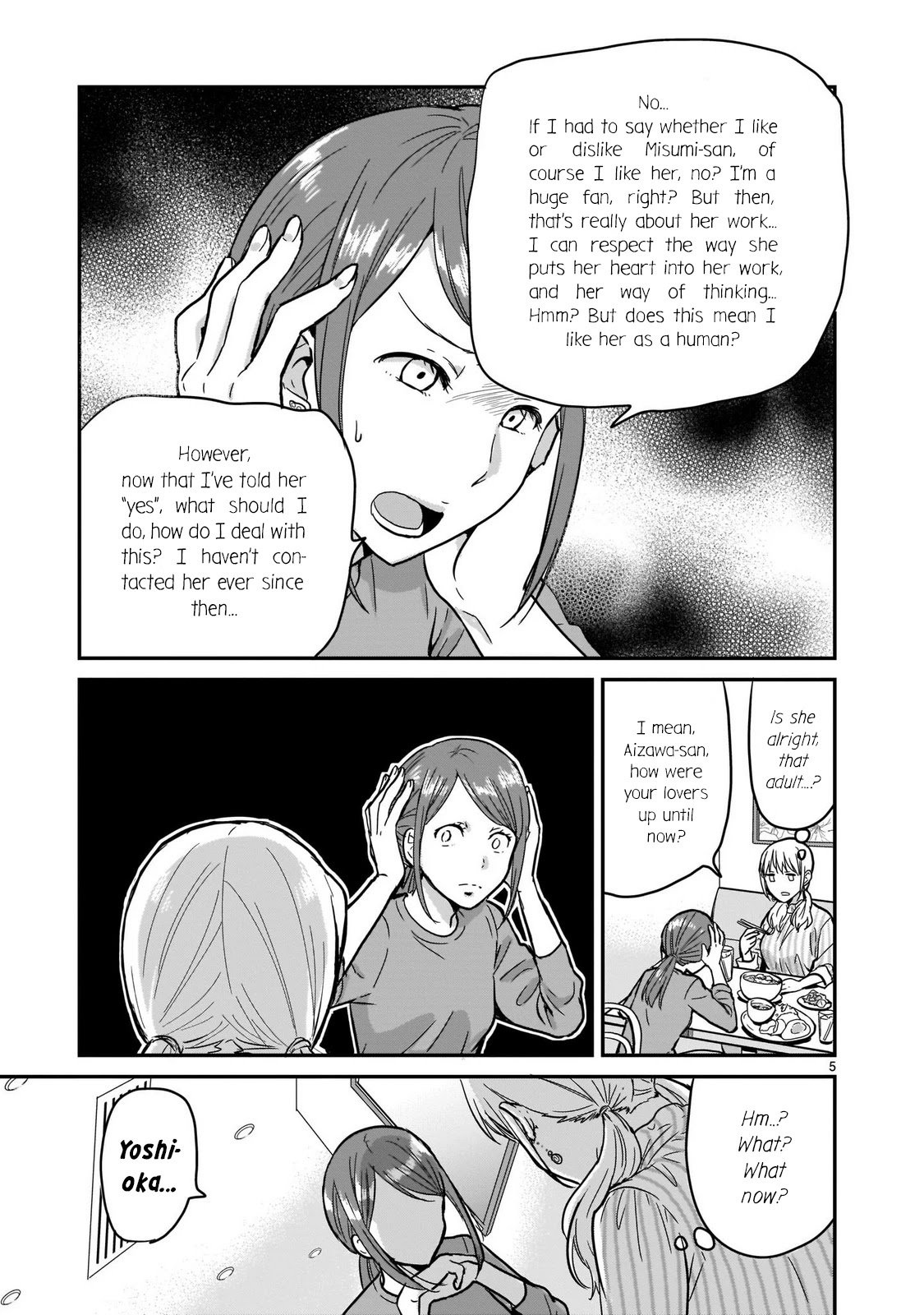 Kami eshi JK to OL fujoshi Chapter 2 page 5 - Chapter 2: Think a romantic relationship with a goddess will work?