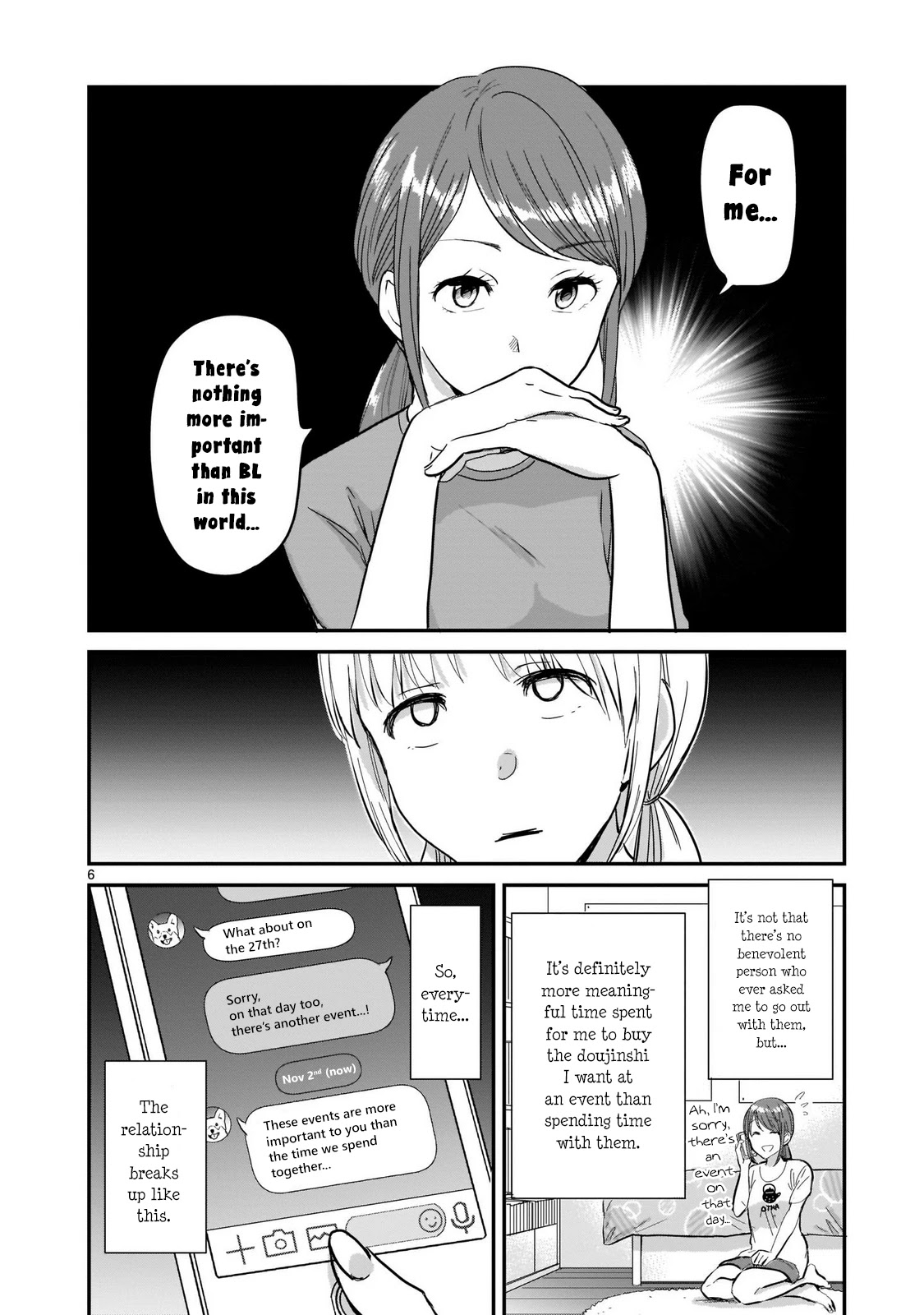 Kami eshi JK to OL fujoshi Chapter 2 page 6 - Chapter 2: Think a romantic relationship with a goddess will work?