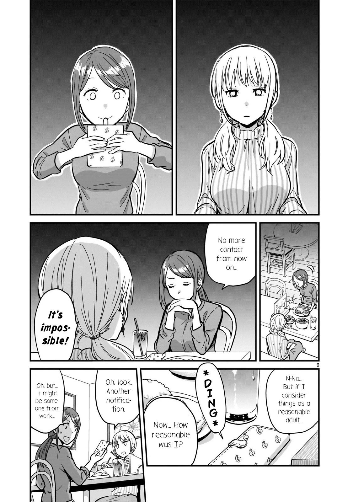 Kami eshi JK to OL fujoshi Chapter 2 page 9 - Chapter 2: Think a romantic relationship with a goddess will work?