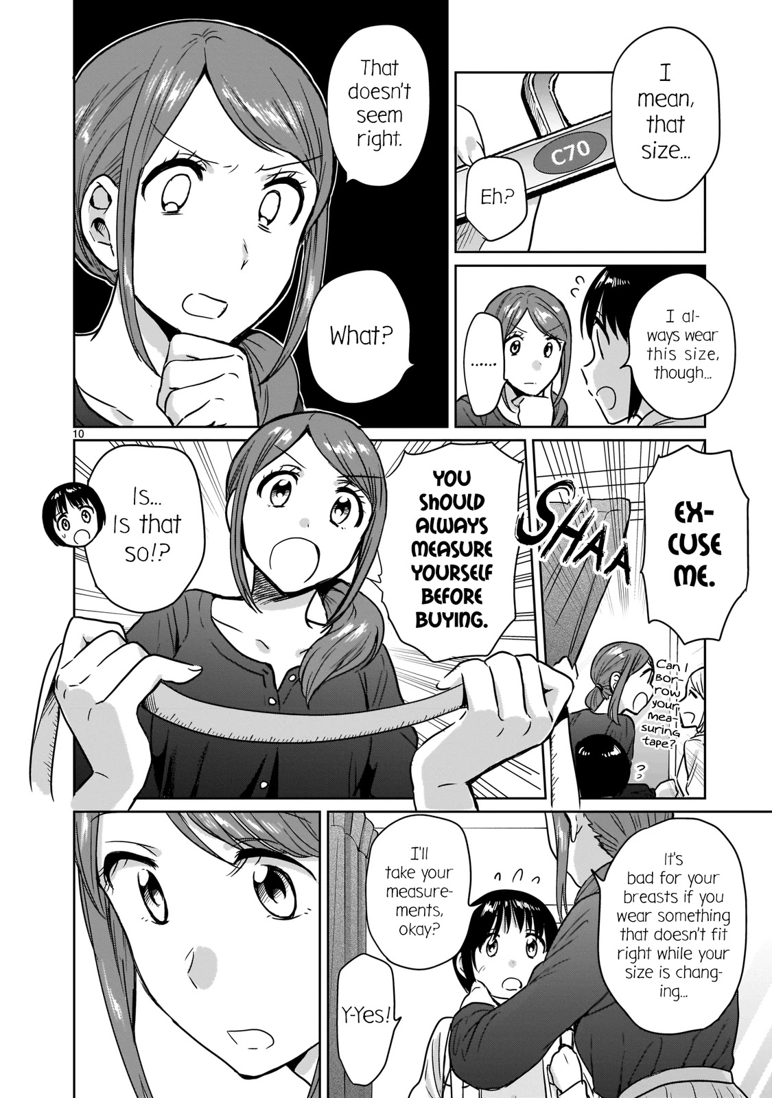 Kami eshi JK to OL fujoshi Chapter 20 page 10 - Chapter 20: And yet, you are making this adult’s heart go wild...
