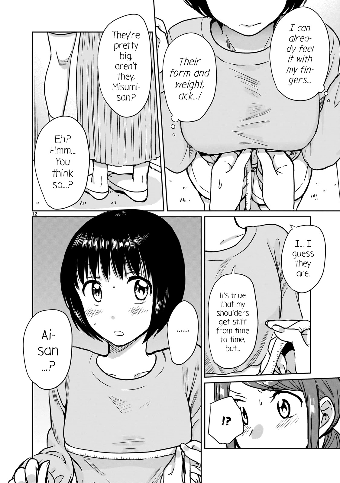 Kami eshi JK to OL fujoshi Chapter 20 page 12 - Chapter 20: And yet, you are making this adult’s heart go wild...