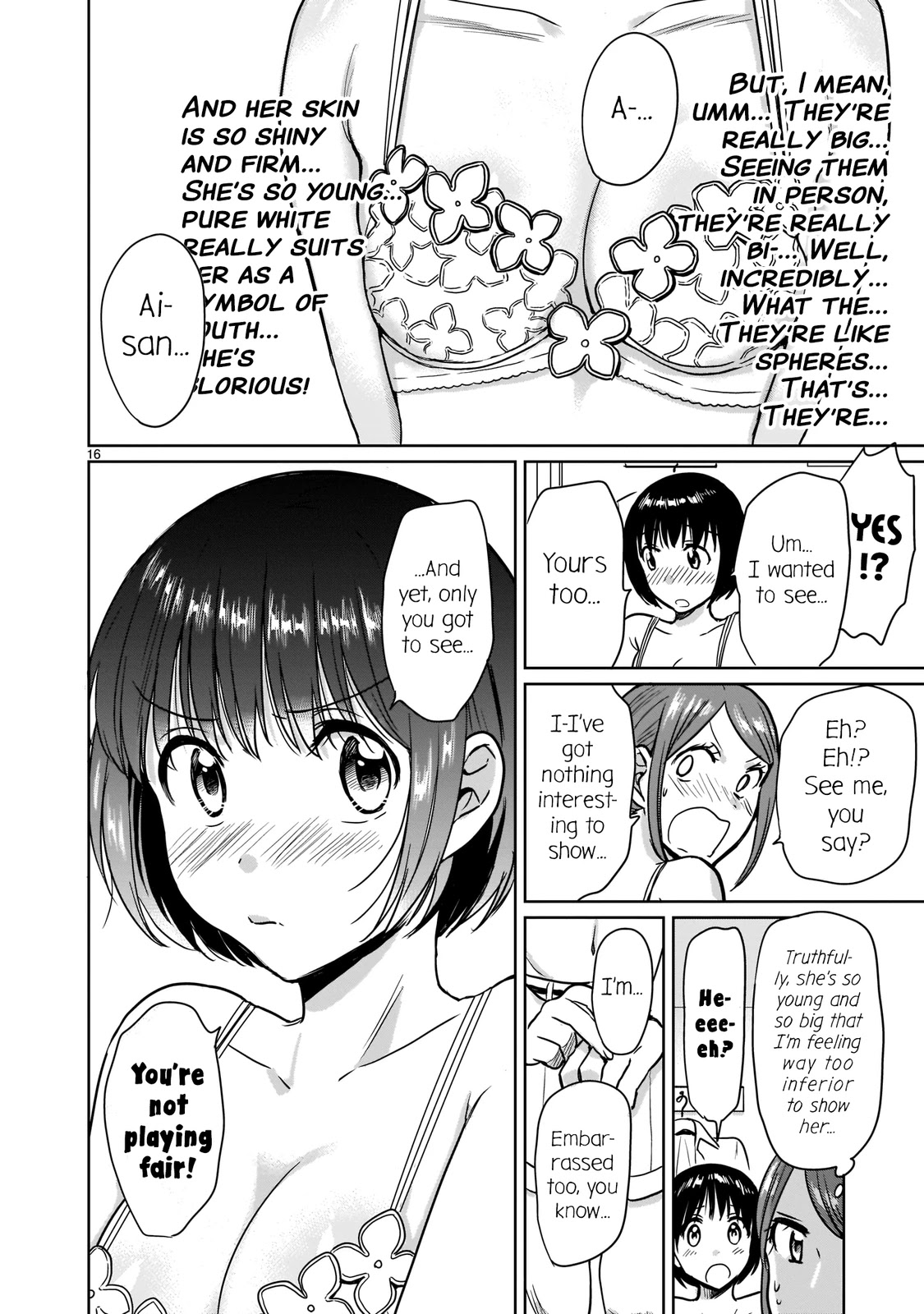 Kami eshi JK to OL fujoshi Chapter 20 page 16 - Chapter 20: And yet, you are making this adult’s heart go wild...