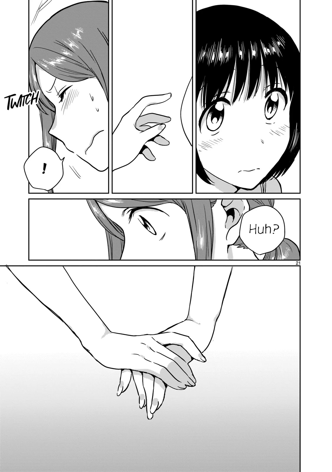 Kami eshi JK to OL fujoshi Chapter 20 page 21 - Chapter 20: And yet, you are making this adult’s heart go wild...