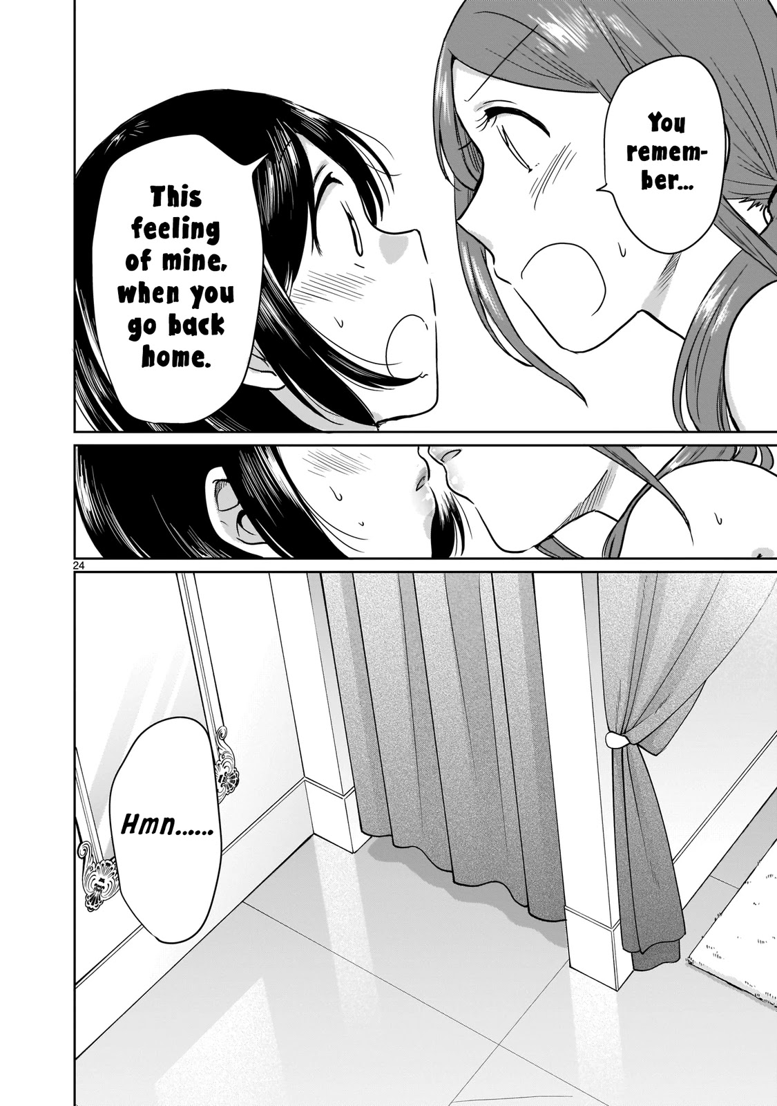 Kami eshi JK to OL fujoshi Chapter 20 page 24 - Chapter 20: And yet, you are making this adult’s heart go wild...