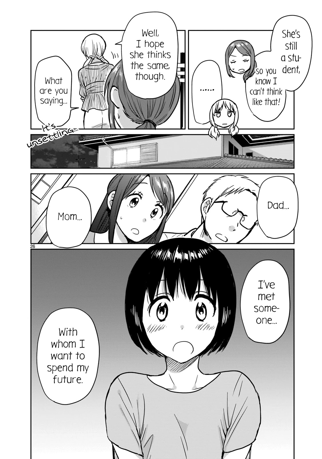 Kami eshi JK to OL fujoshi Chapter 20 page 26 - Chapter 20: And yet, you are making this adult’s heart go wild...