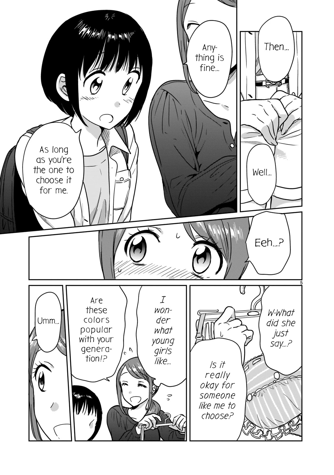 Kami eshi JK to OL fujoshi Chapter 20 page 5 - Chapter 20: And yet, you are making this adult’s heart go wild...