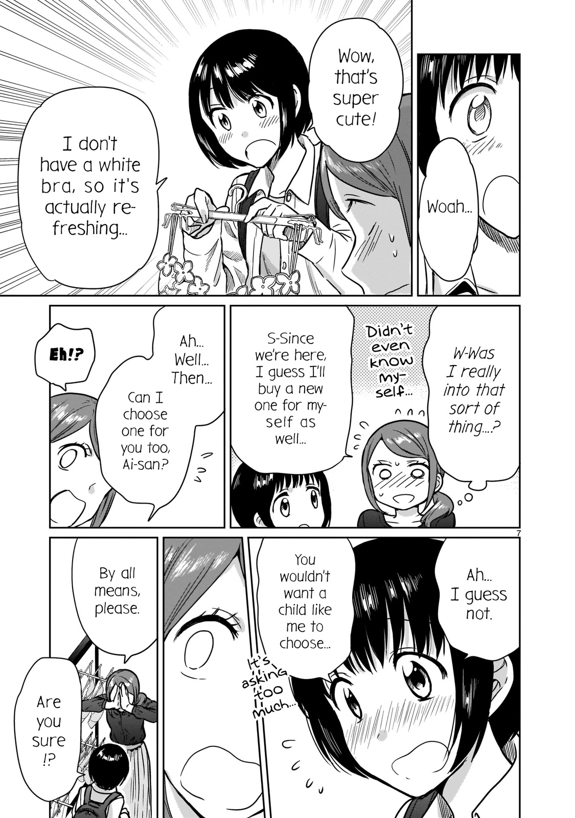Kami eshi JK to OL fujoshi Chapter 20 page 7 - Chapter 20: And yet, you are making this adult’s heart go wild...