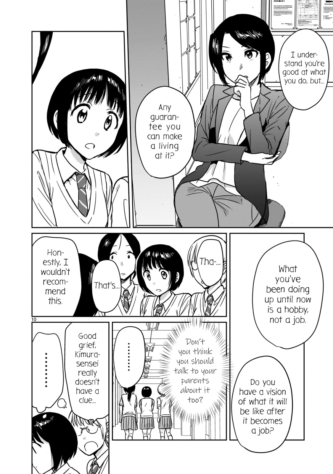 Kami eshi JK to OL fujoshi Chapter 21 page 10 - Chapter 21: It's my fault for not doing things properly