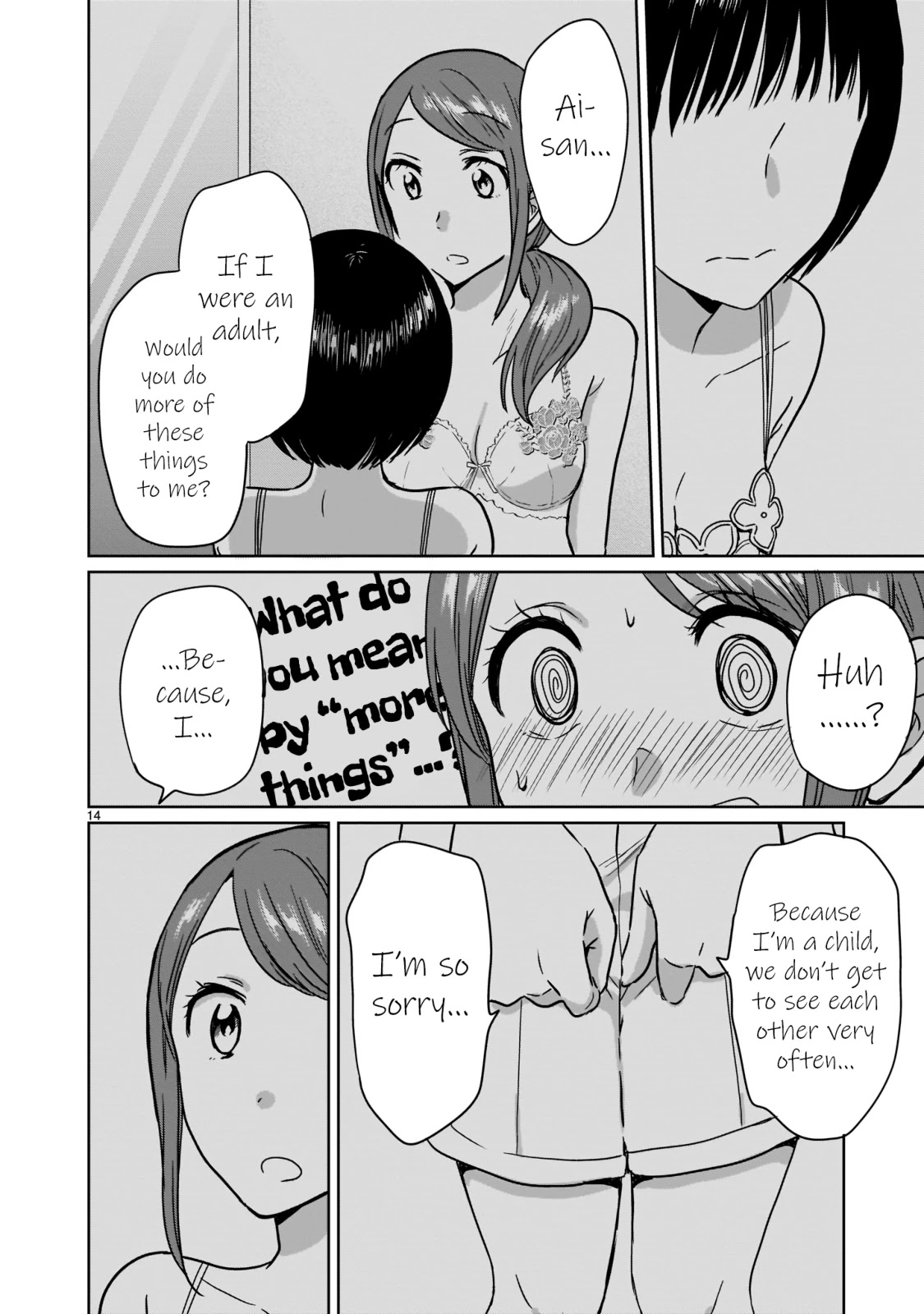 Kami eshi JK to OL fujoshi Chapter 21 page 14 - Chapter 21: It's my fault for not doing things properly