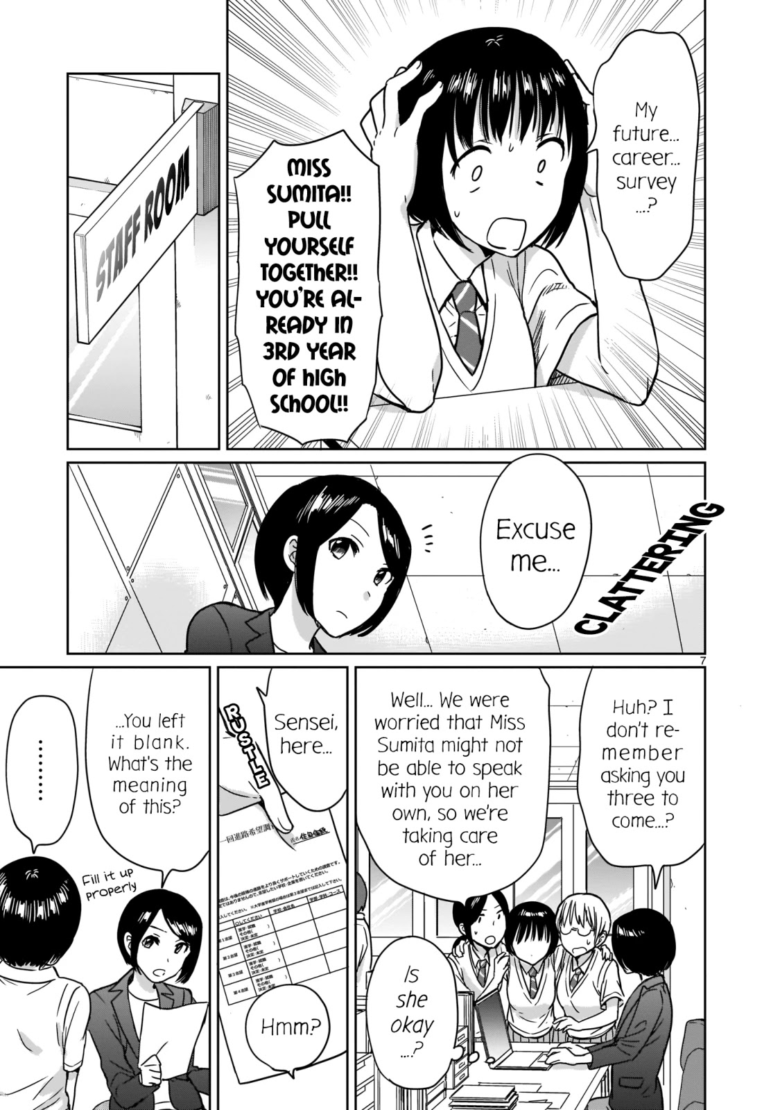 Kami eshi JK to OL fujoshi Chapter 21 page 7 - Chapter 21: It's my fault for not doing things properly