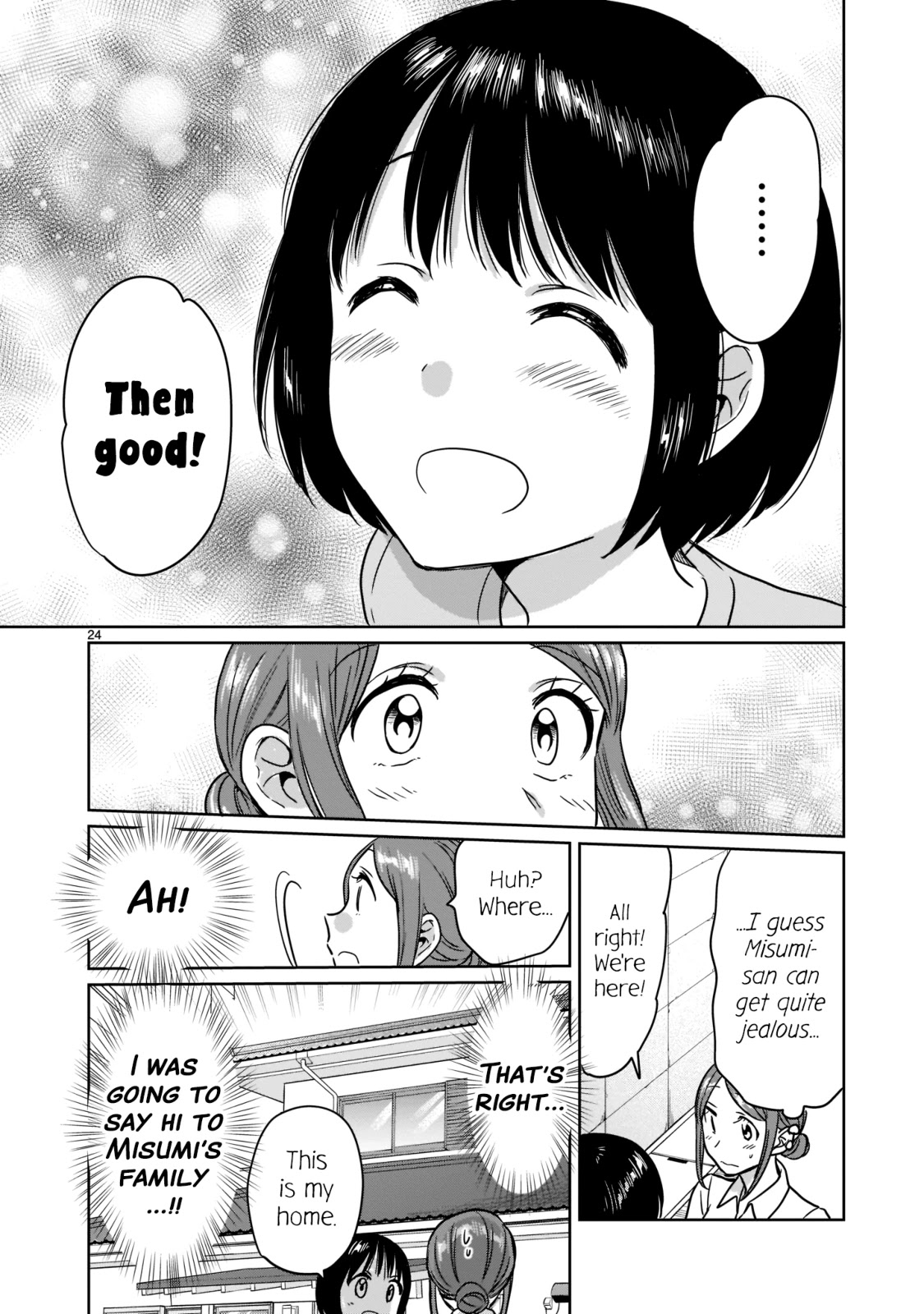 Kami eshi JK to OL fujoshi Chapter 22 page 24 - Chapter 22: To think that... I could see your drawings again...