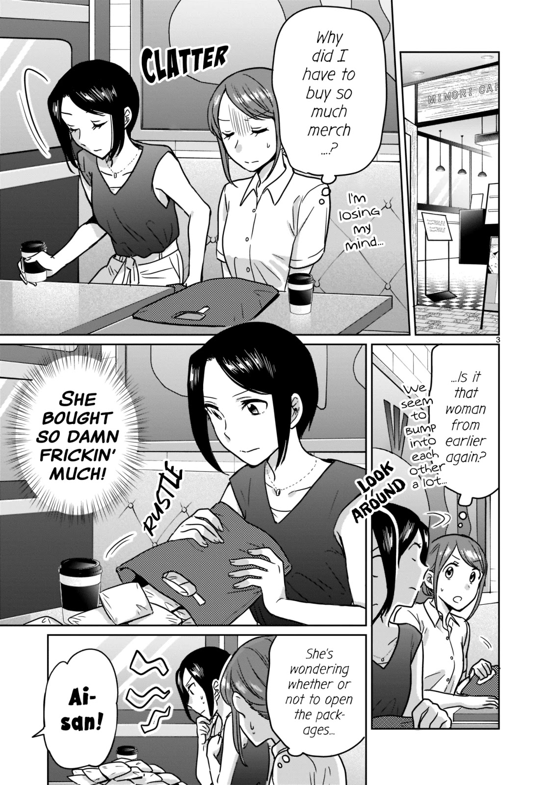 Kami eshi JK to OL fujoshi Chapter 22 page 3 - Chapter 22: To think that... I could see your drawings again...