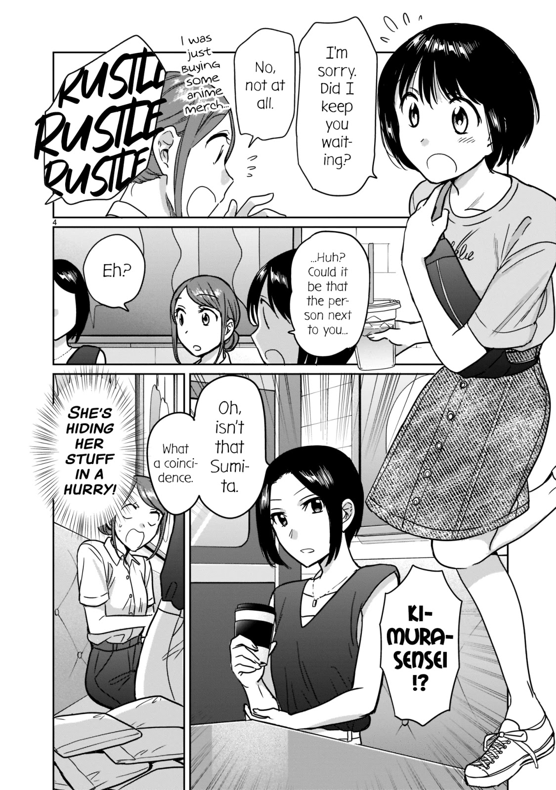 Kami eshi JK to OL fujoshi Chapter 22 page 4 - Chapter 22: To think that... I could see your drawings again...
