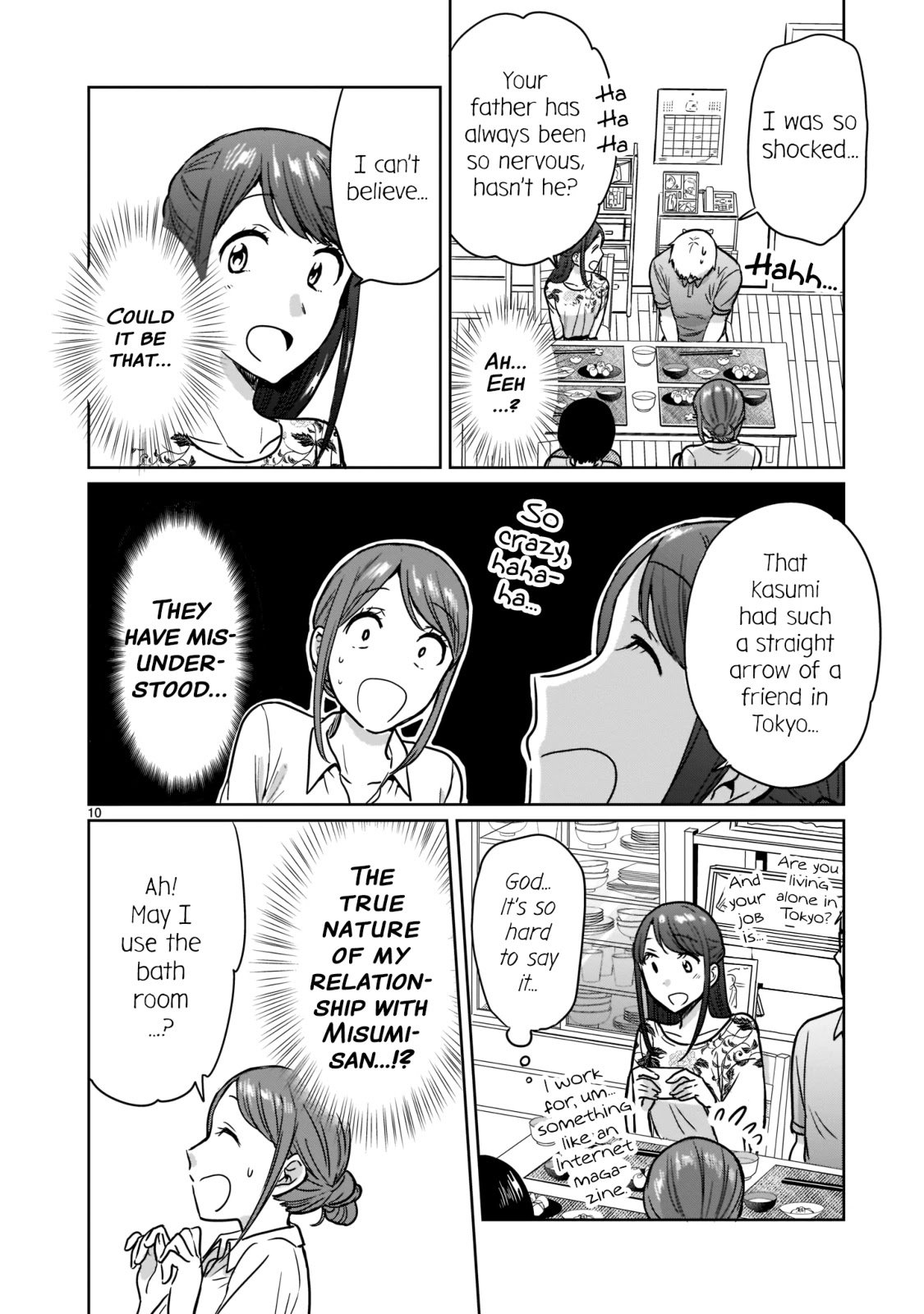 Kami eshi JK to OL fujoshi Chapter 23 page 10 - Chapter 23: T-These are the people who brought the goddess into this world