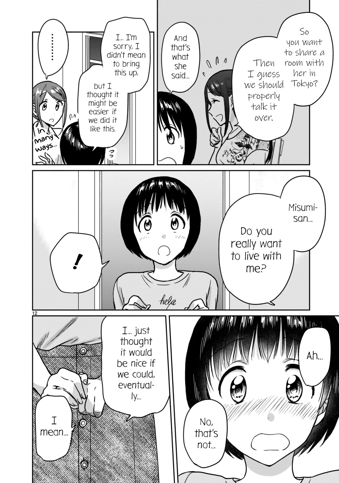 Kami eshi JK to OL fujoshi Chapter 23 page 12 - Chapter 23: T-These are the people who brought the goddess into this world