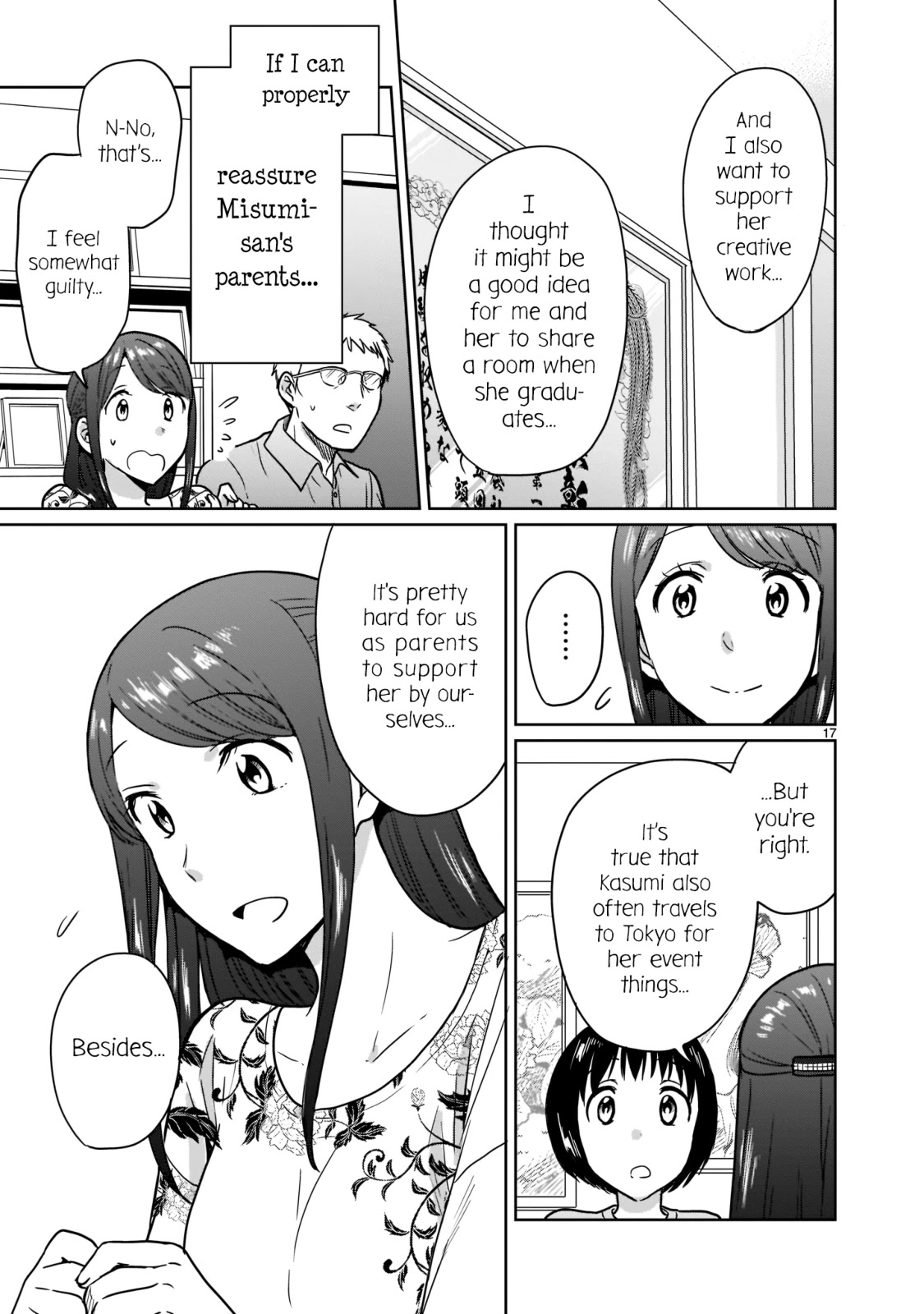 Kami eshi JK to OL fujoshi Chapter 23 page 17 - Chapter 23: T-These are the people who brought the goddess into this world