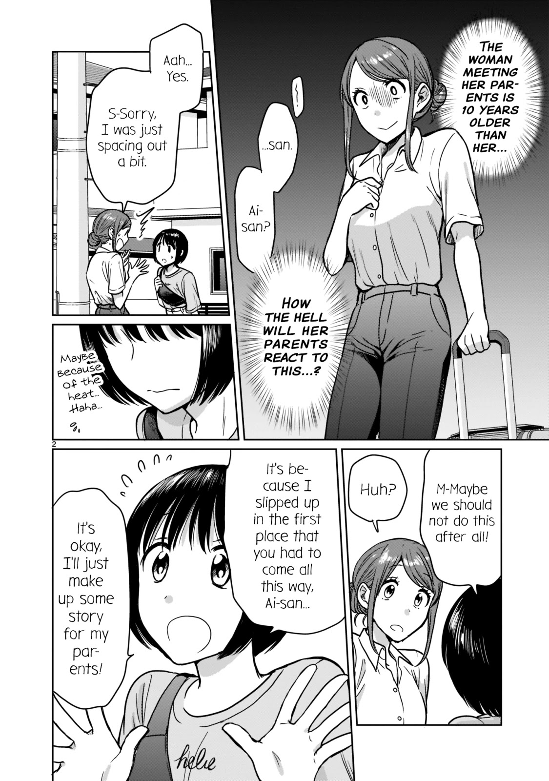 Kami eshi JK to OL fujoshi Chapter 23 page 2 - Chapter 23: T-These are the people who brought the goddess into this world