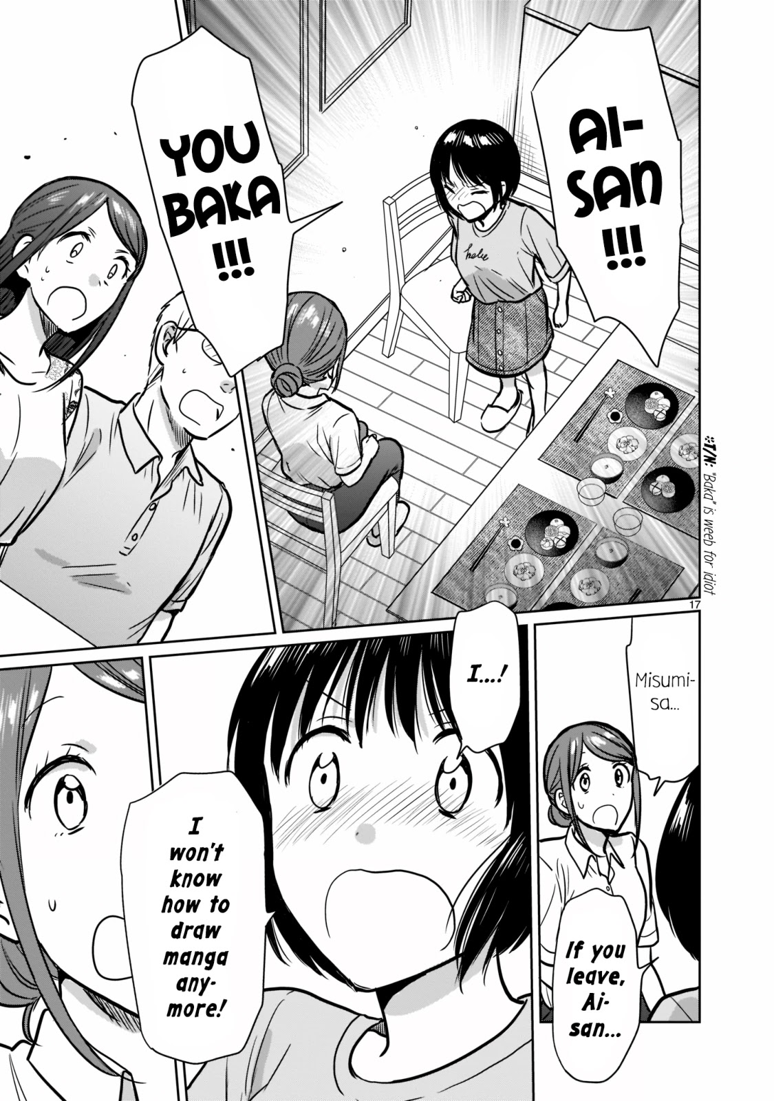 Kami eshi JK to OL fujoshi Chapter 24 page 17 - Chapter 24: I've been going out with her as her lover