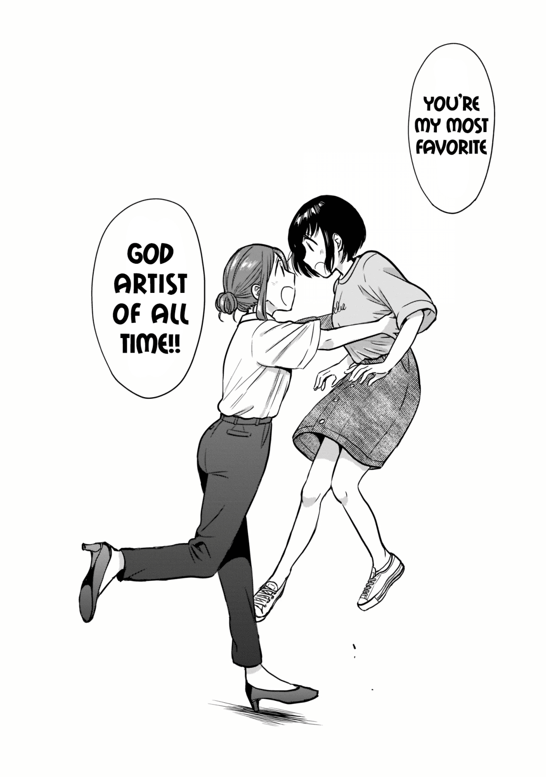 Kami eshi JK to OL fujoshi Chapter 24 page 36 - Chapter 24: I've been going out with her as her lover