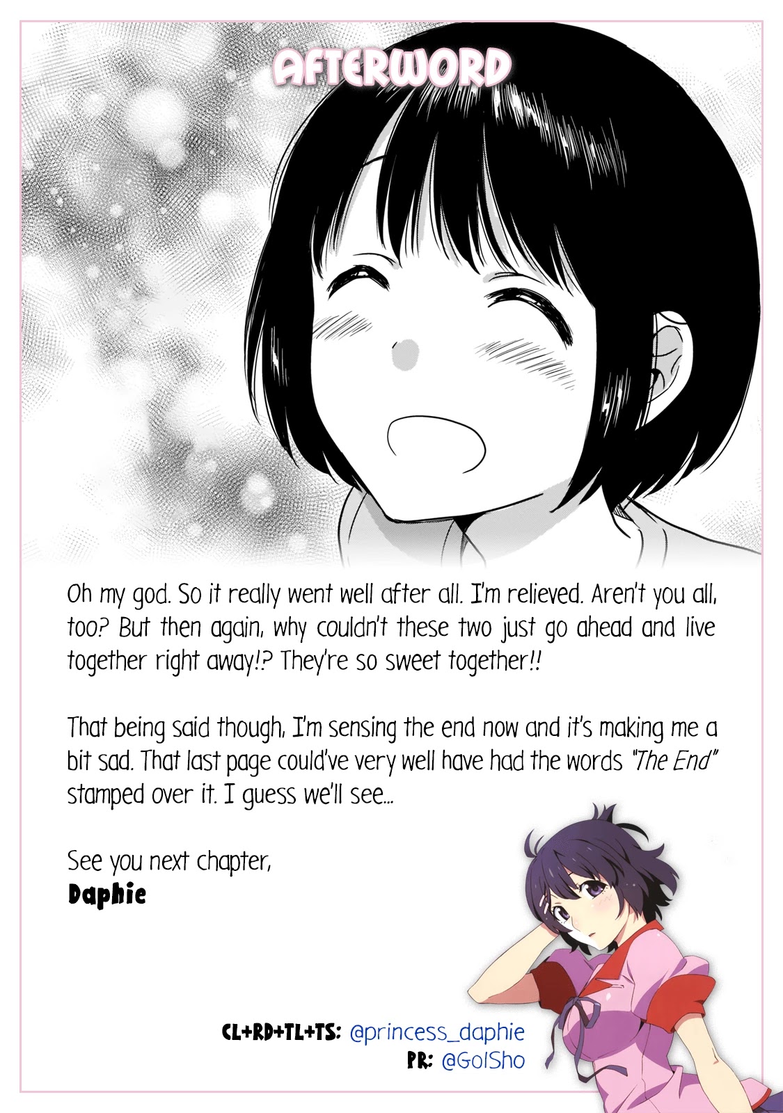 Kami eshi JK to OL fujoshi Chapter 24 page 37 - Chapter 24: I've been going out with her as her lover