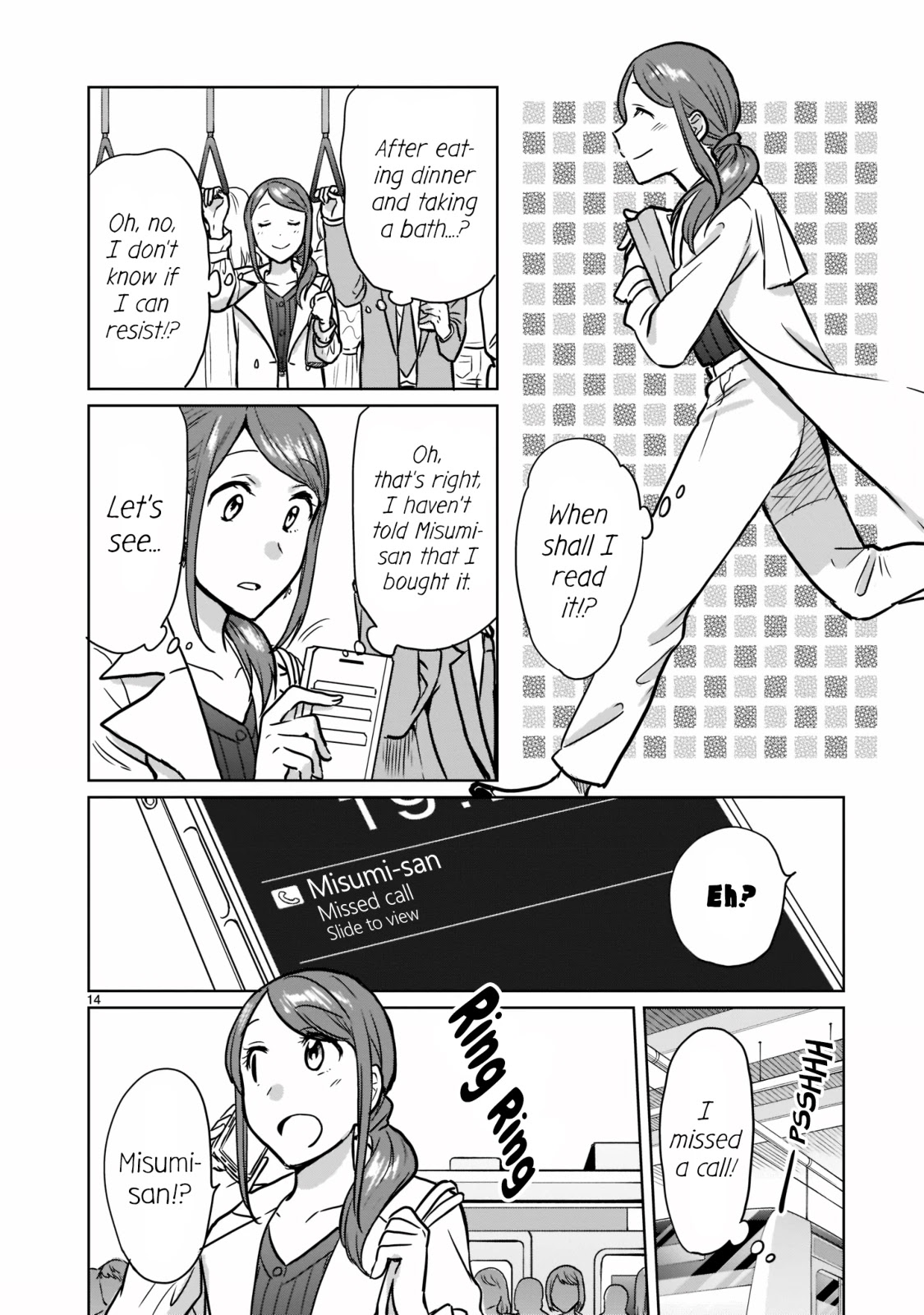 Kami eshi JK to OL fujoshi Chapter 25 page 14 - Chapter 25: Creators are... amazing...