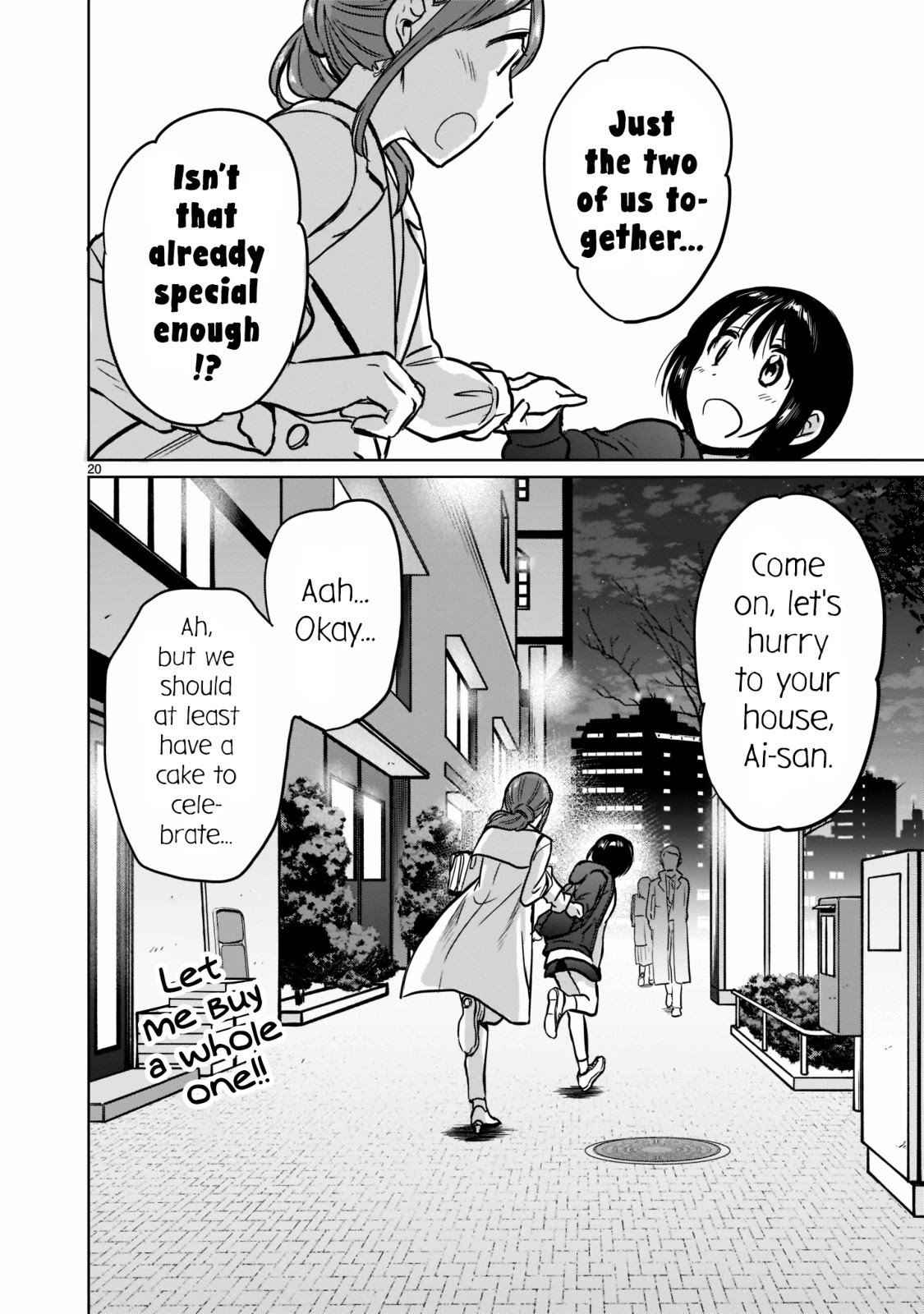Kami eshi JK to OL fujoshi Chapter 25 page 20 - Chapter 25: Creators are... amazing...