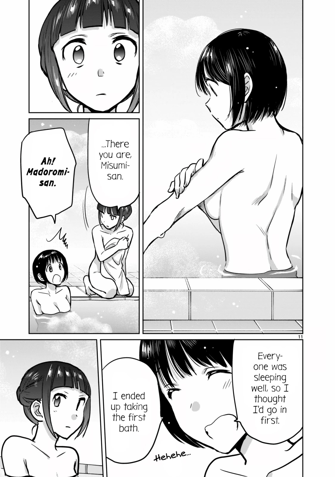 Kami eshi JK to OL fujoshi Chapter 26 page 11 - Chapter 26: Don't mess with the calories!!