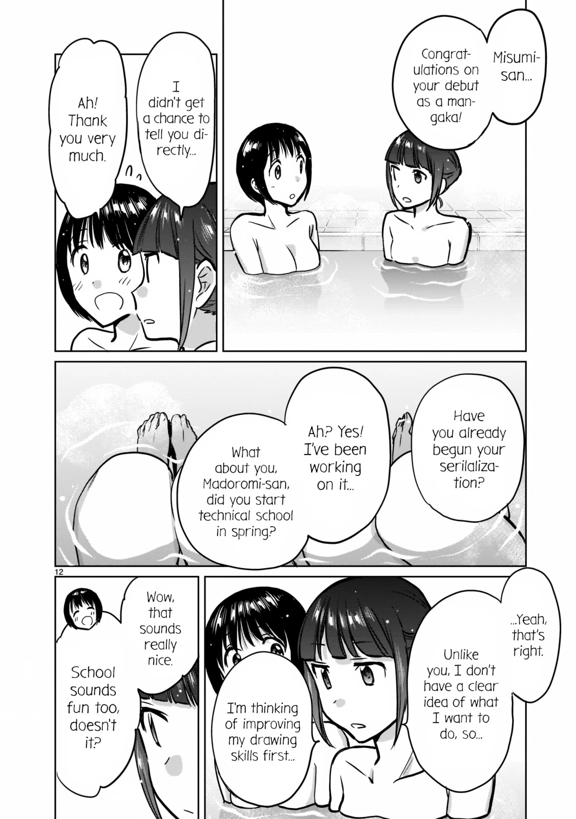 Kami eshi JK to OL fujoshi Chapter 26 page 12 - Chapter 26: Don't mess with the calories!!