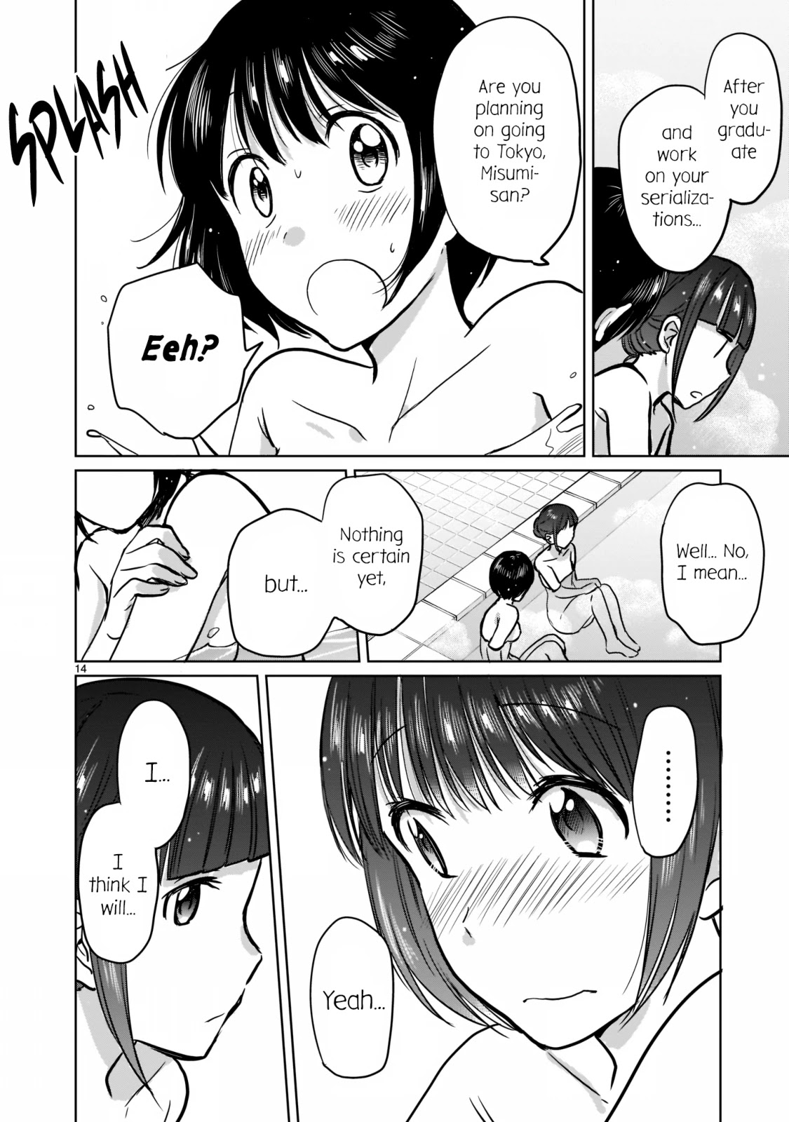Kami eshi JK to OL fujoshi Chapter 26 page 14 - Chapter 26: Don't mess with the calories!!