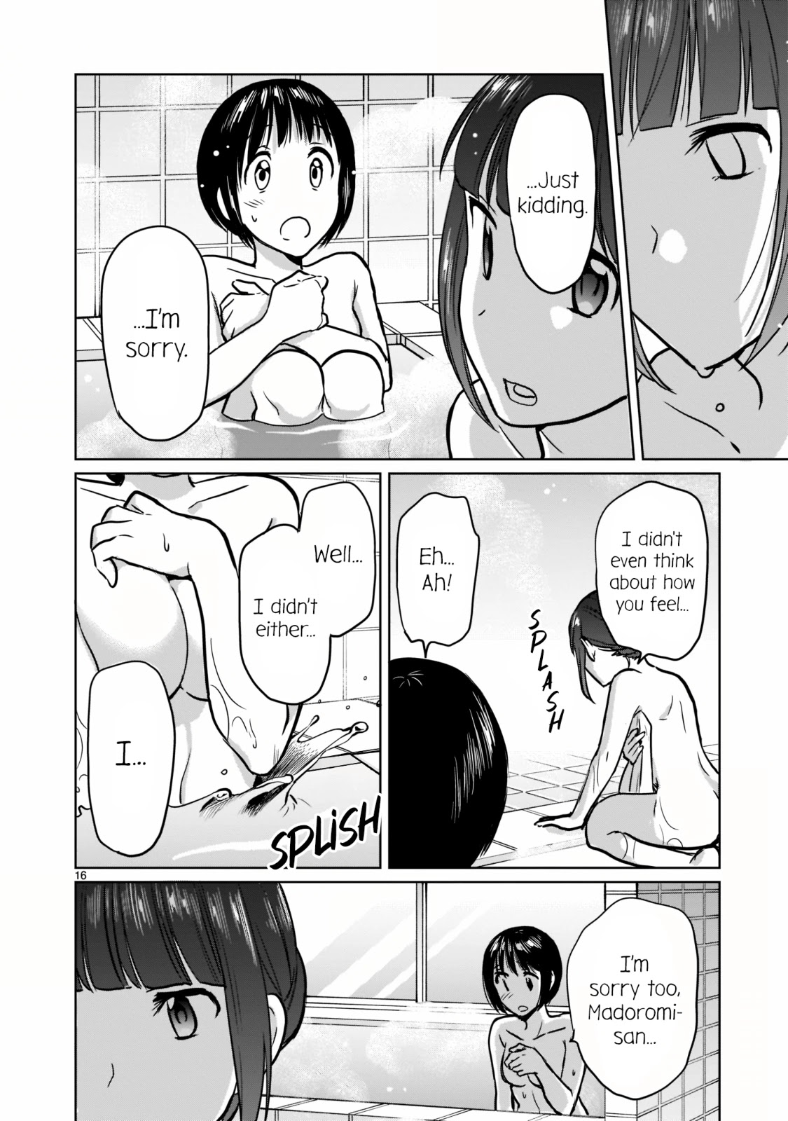 Kami eshi JK to OL fujoshi Chapter 26 page 16 - Chapter 26: Don't mess with the calories!!