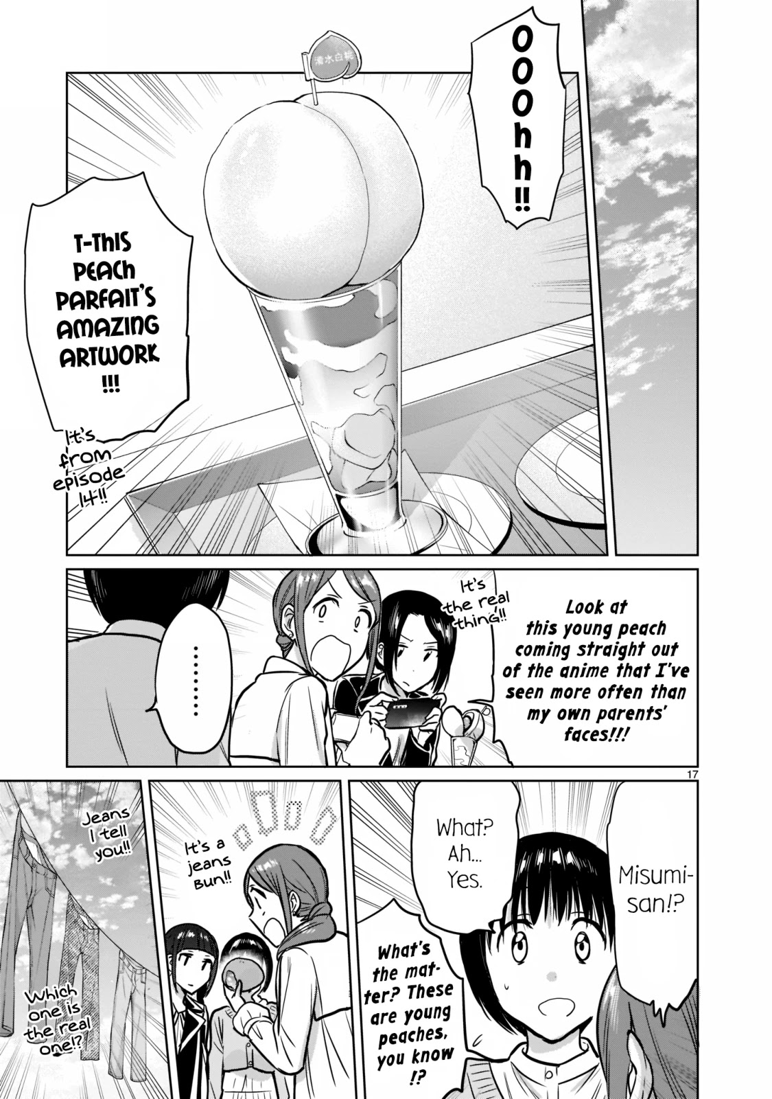 Kami eshi JK to OL fujoshi Chapter 26 page 17 - Chapter 26: Don't mess with the calories!!