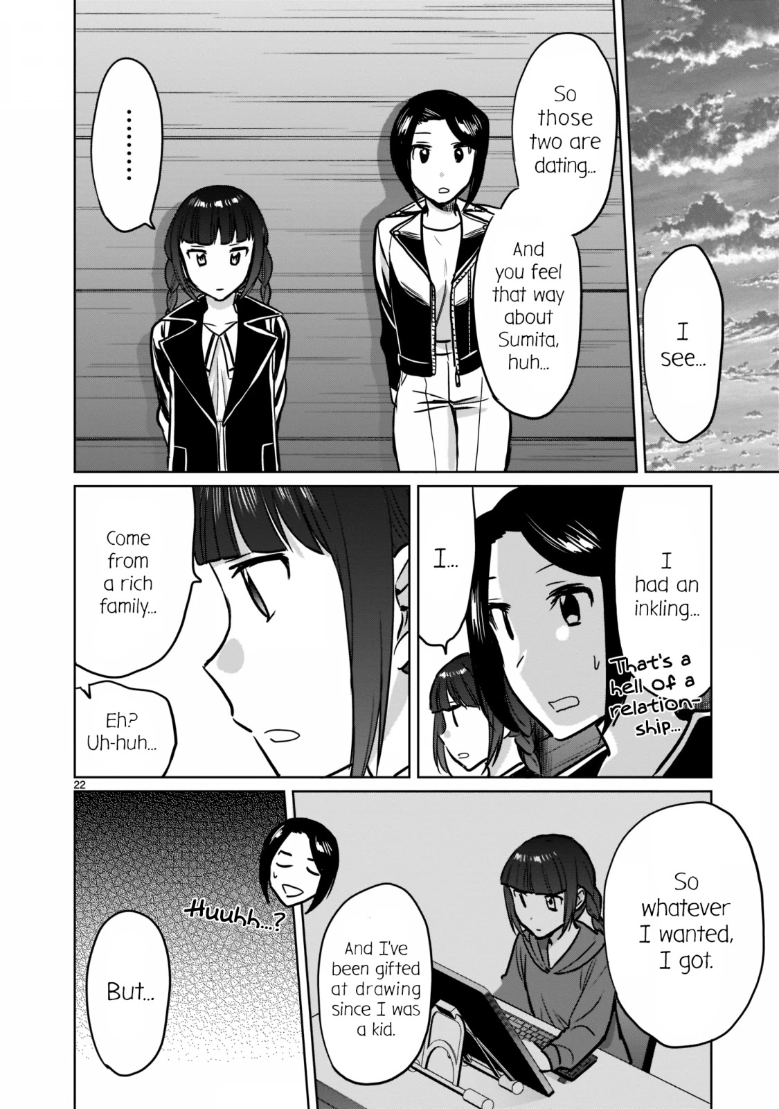 Kami eshi JK to OL fujoshi Chapter 26 page 22 - Chapter 26: Don't mess with the calories!!