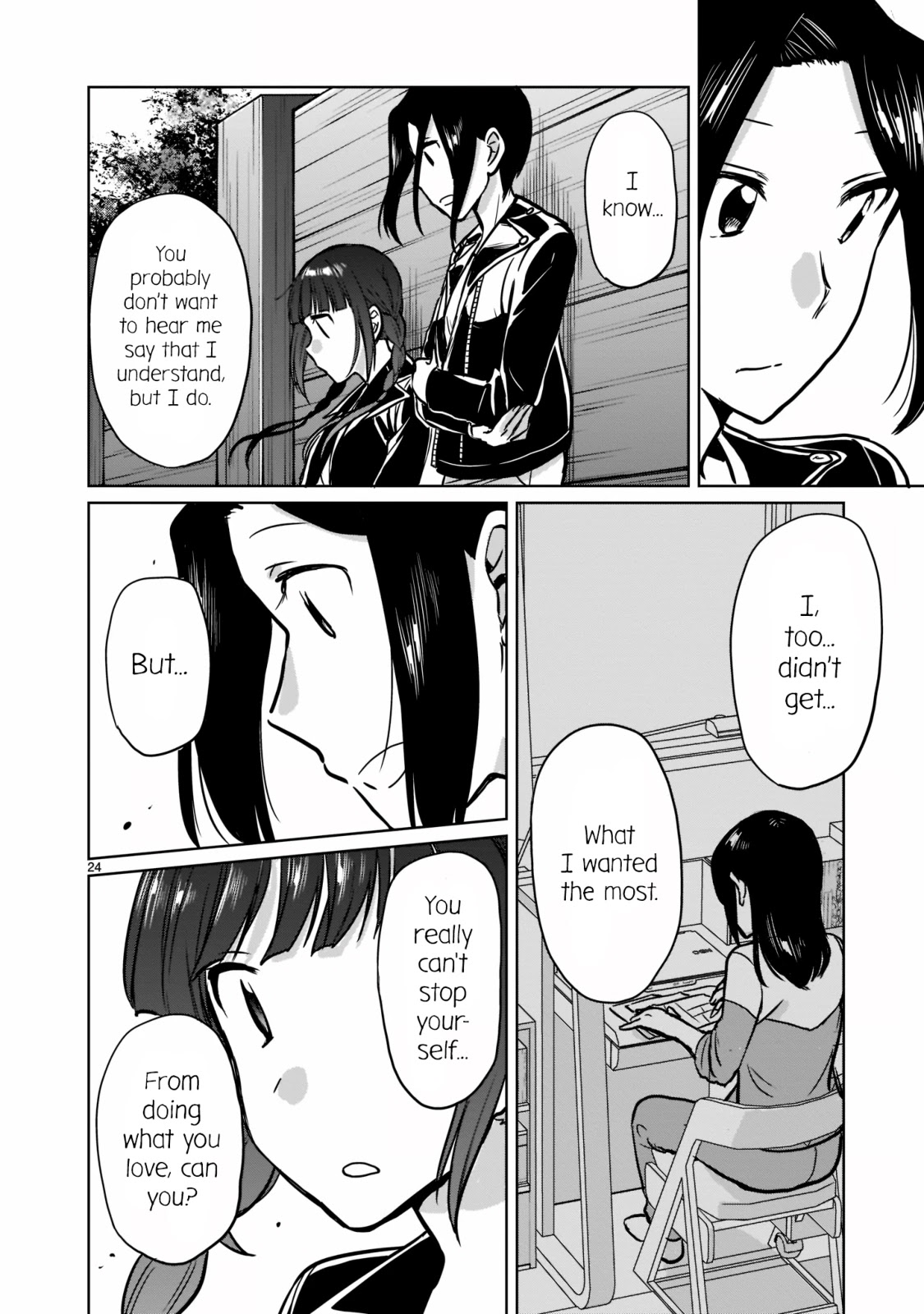 Kami eshi JK to OL fujoshi Chapter 26 page 24 - Chapter 26: Don't mess with the calories!!