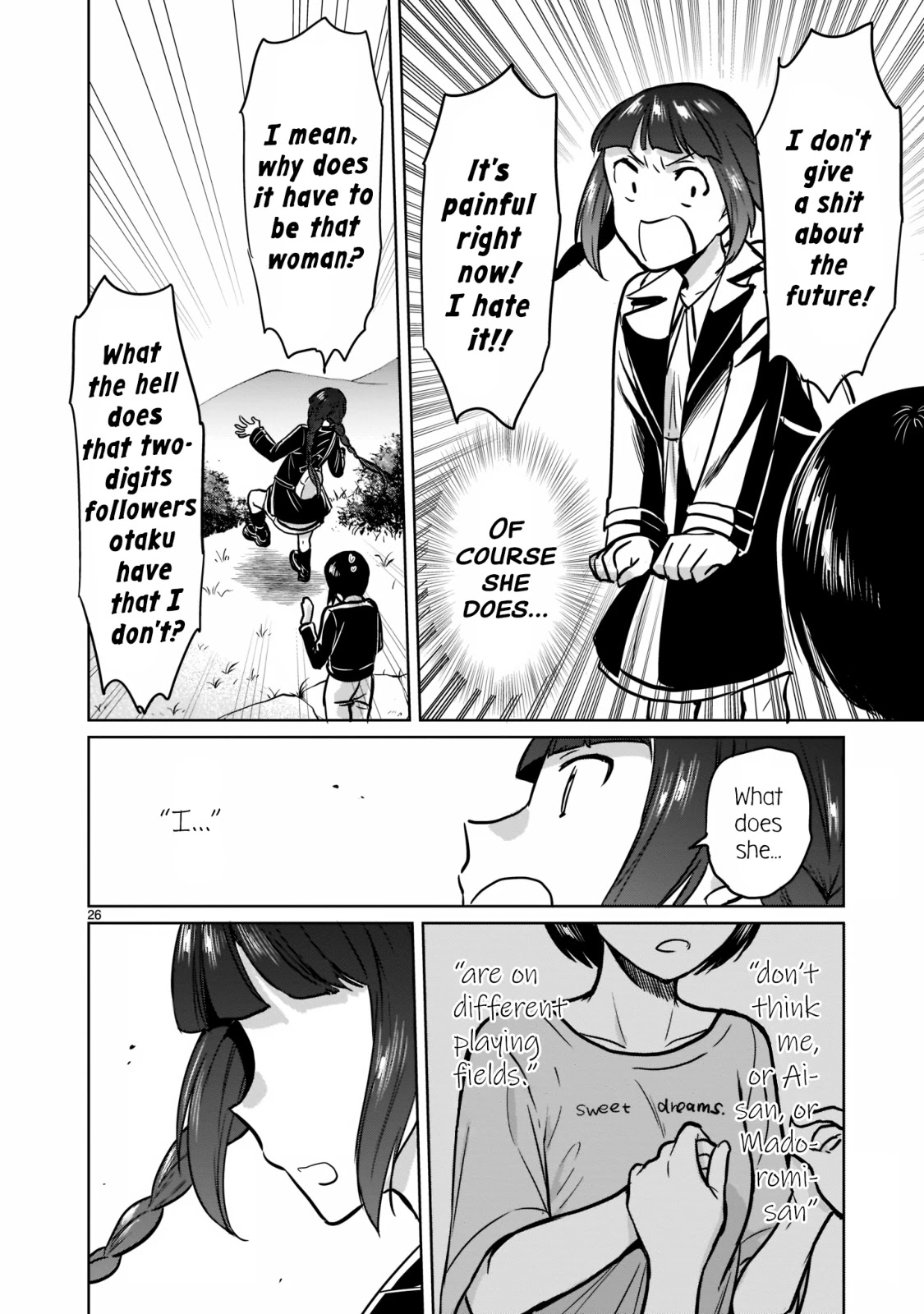 Kami eshi JK to OL fujoshi Chapter 26 page 26 - Chapter 26: Don't mess with the calories!!