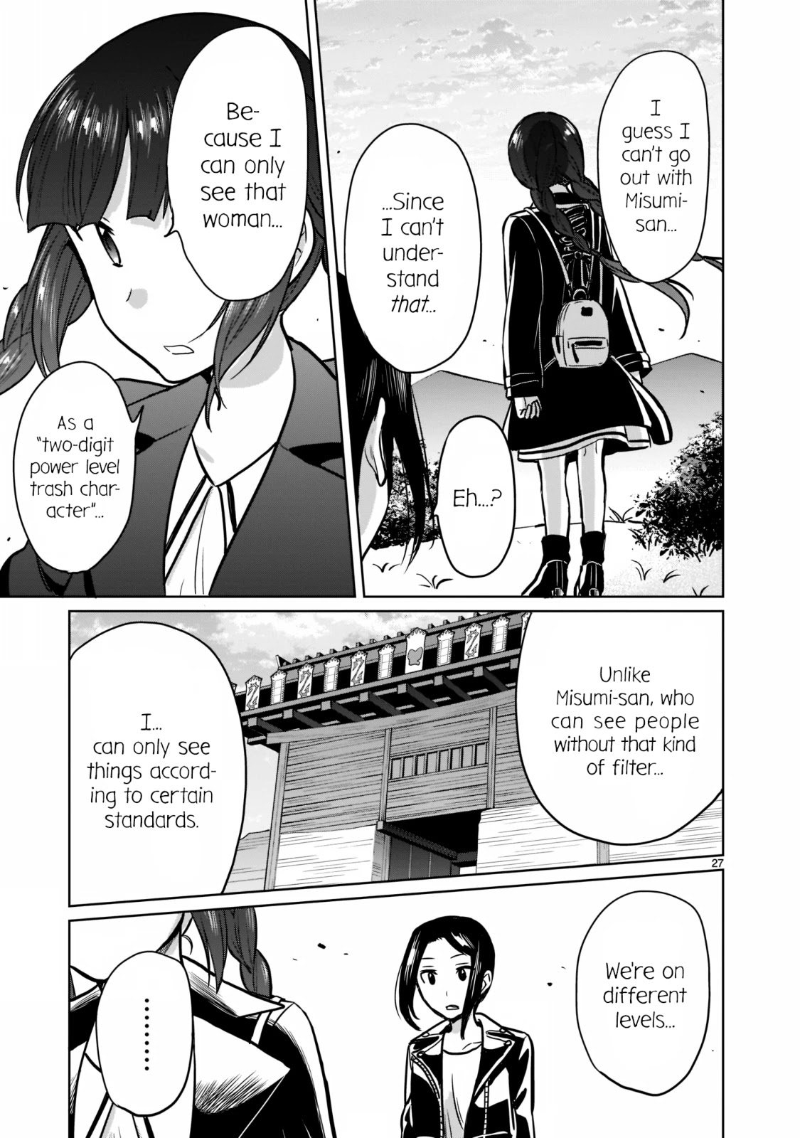 Kami eshi JK to OL fujoshi Chapter 26 page 27 - Chapter 26: Don't mess with the calories!!