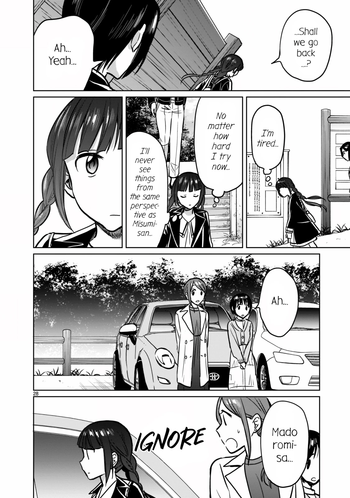 Kami eshi JK to OL fujoshi Chapter 26 page 28 - Chapter 26: Don't mess with the calories!!