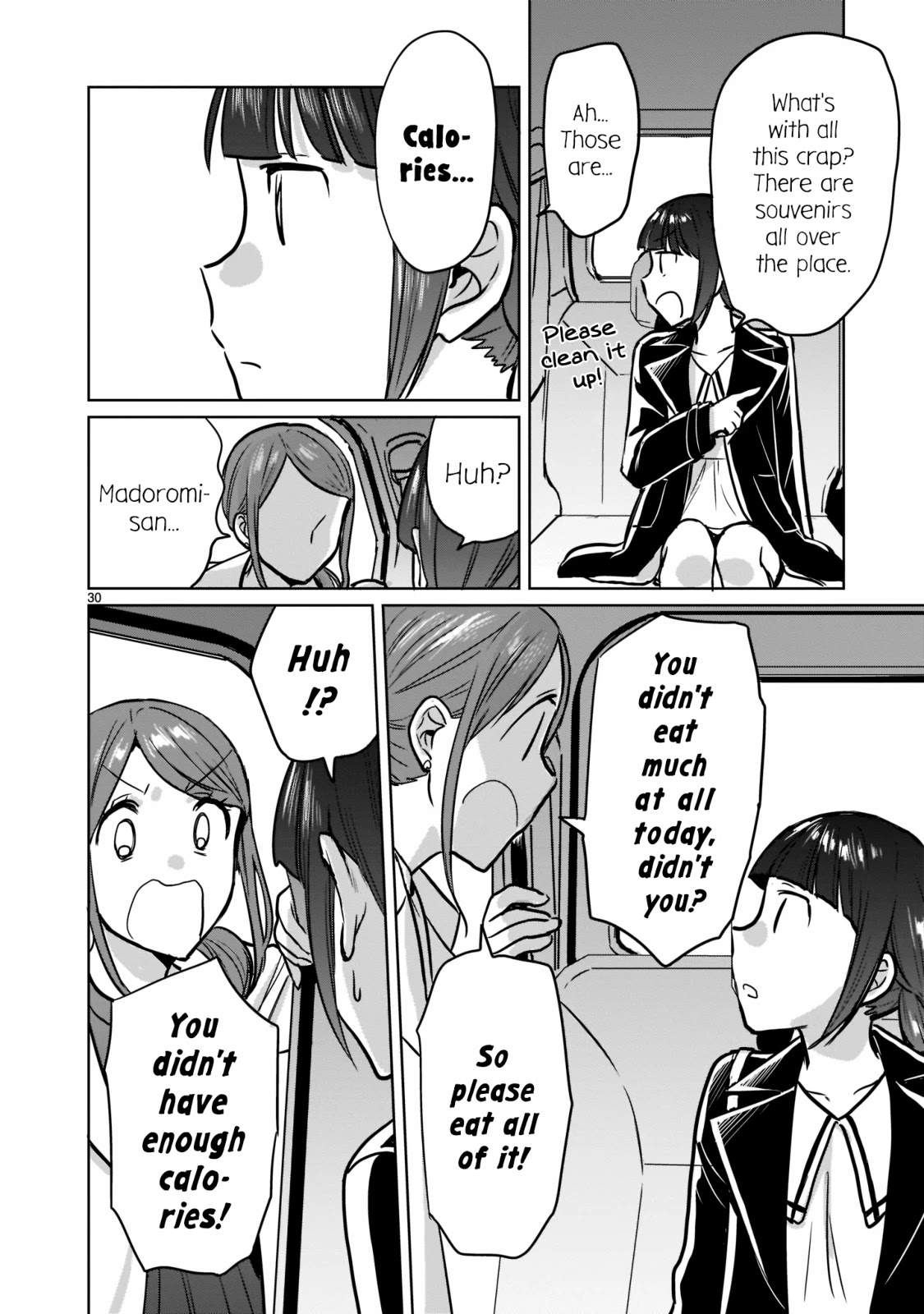 Kami eshi JK to OL fujoshi Chapter 26 page 30 - Chapter 26: Don't mess with the calories!!