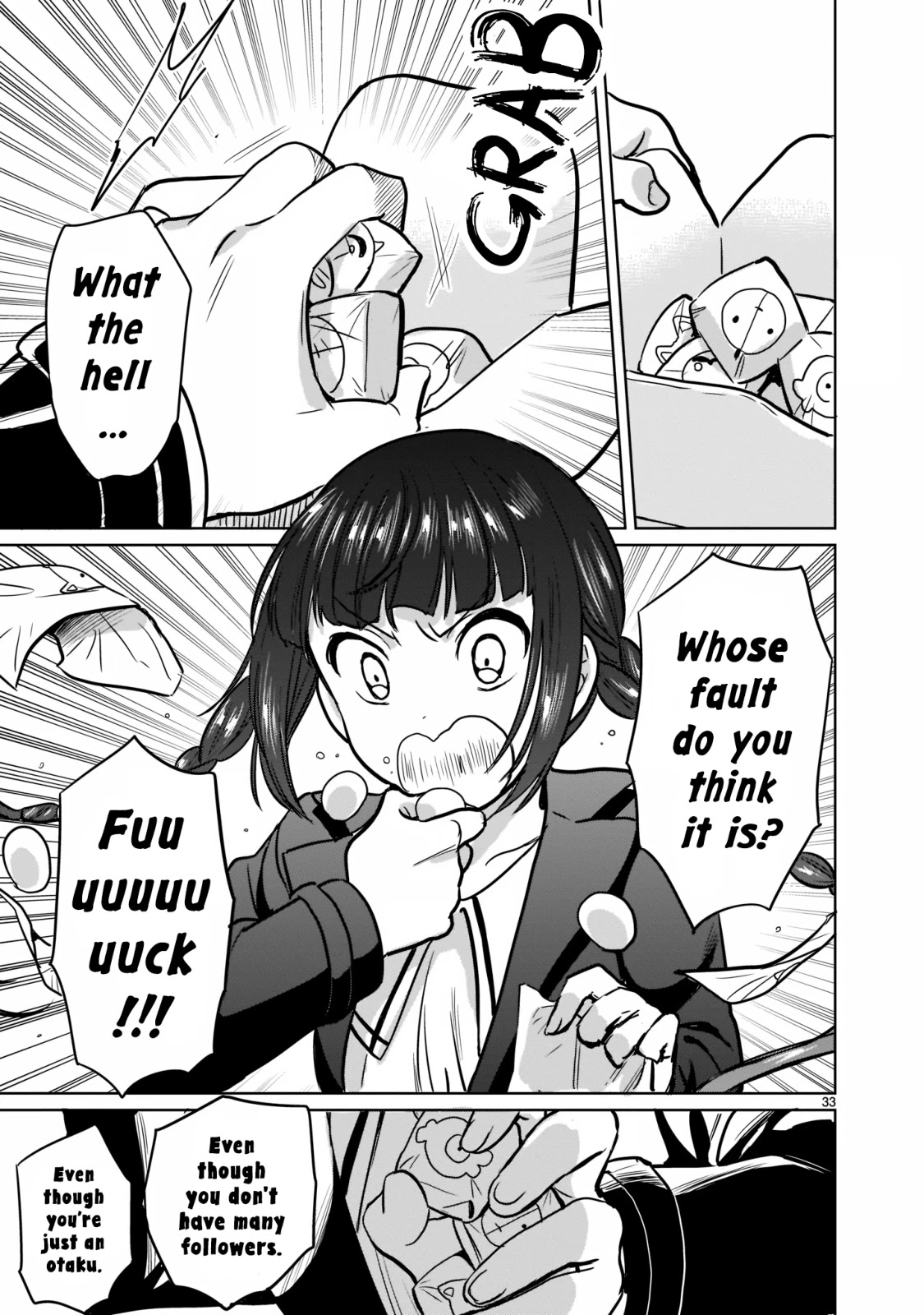 Kami eshi JK to OL fujoshi Chapter 26 page 33 - Chapter 26: Don't mess with the calories!!