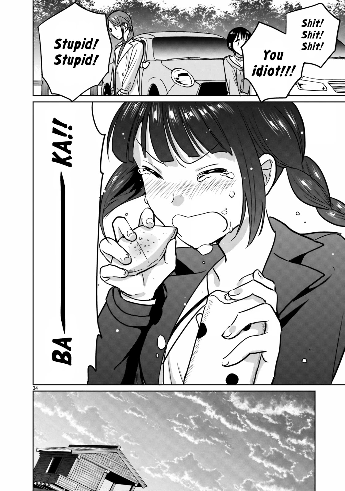 Kami eshi JK to OL fujoshi Chapter 26 page 34 - Chapter 26: Don't mess with the calories!!